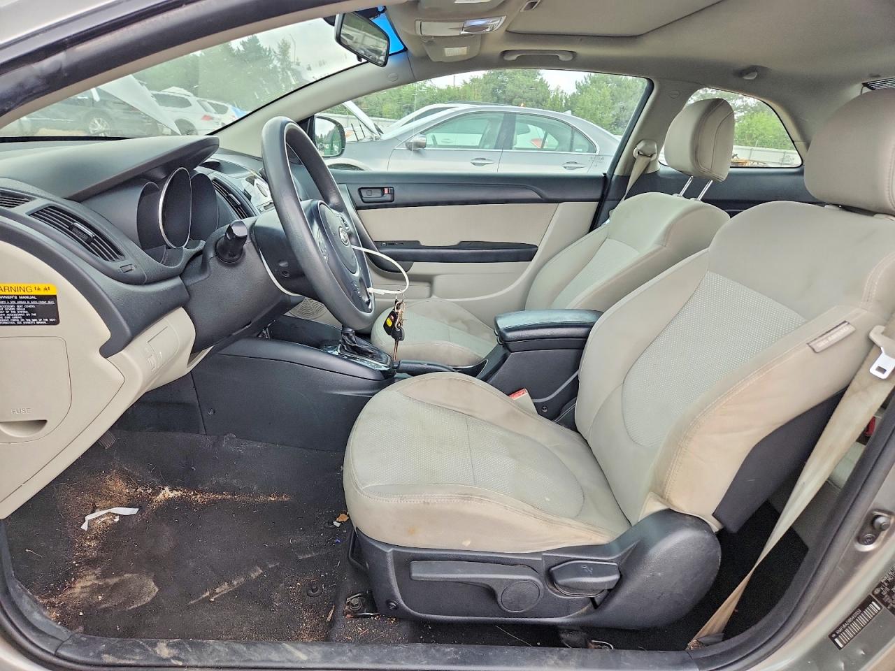 2011 Kia Forte Koup Ex Gray vin: KNAFU6A2XB5403553