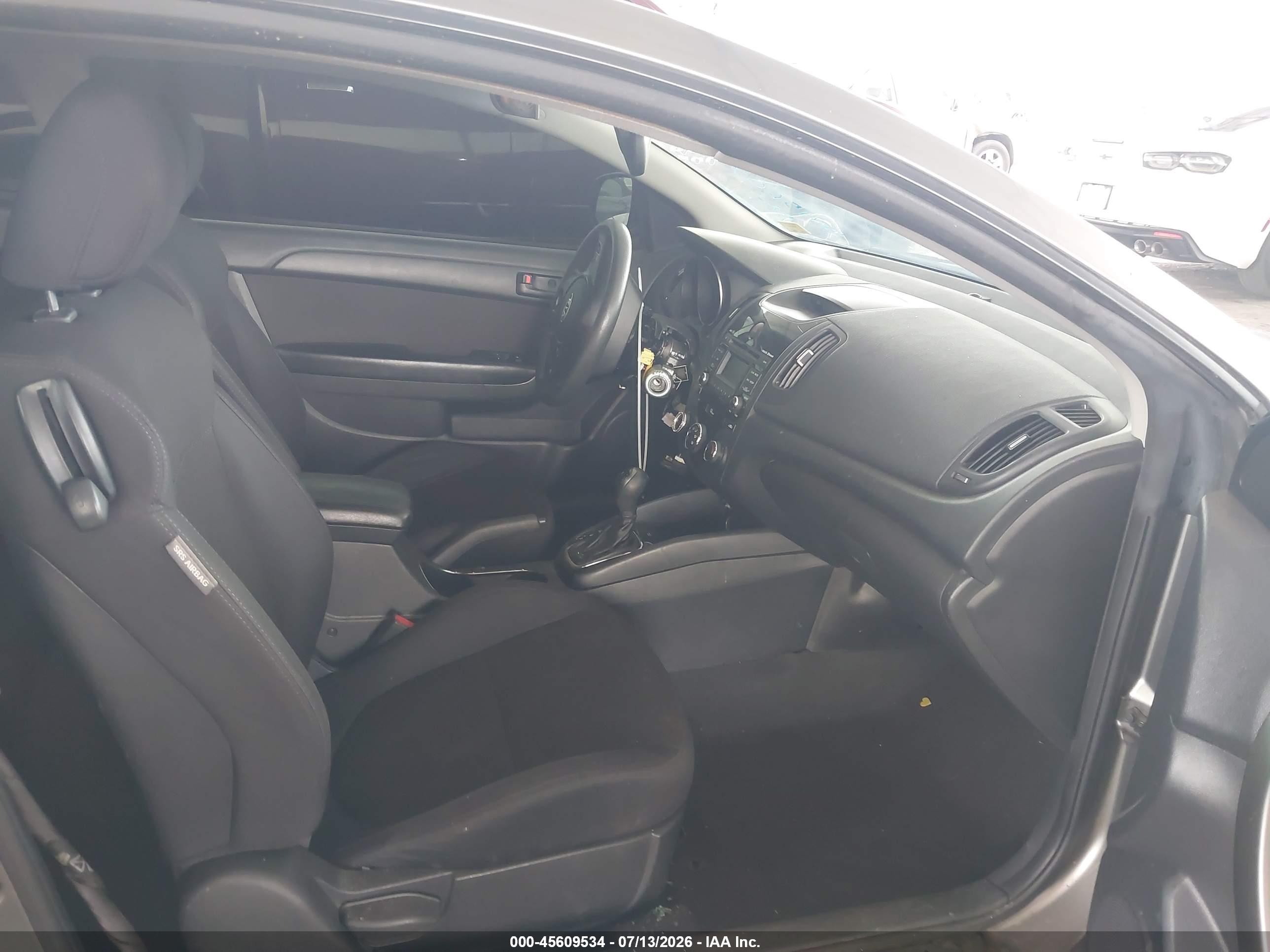 2011 Kia Forte Koup Ex Gray vin: KNAFU6A2XB5441932
