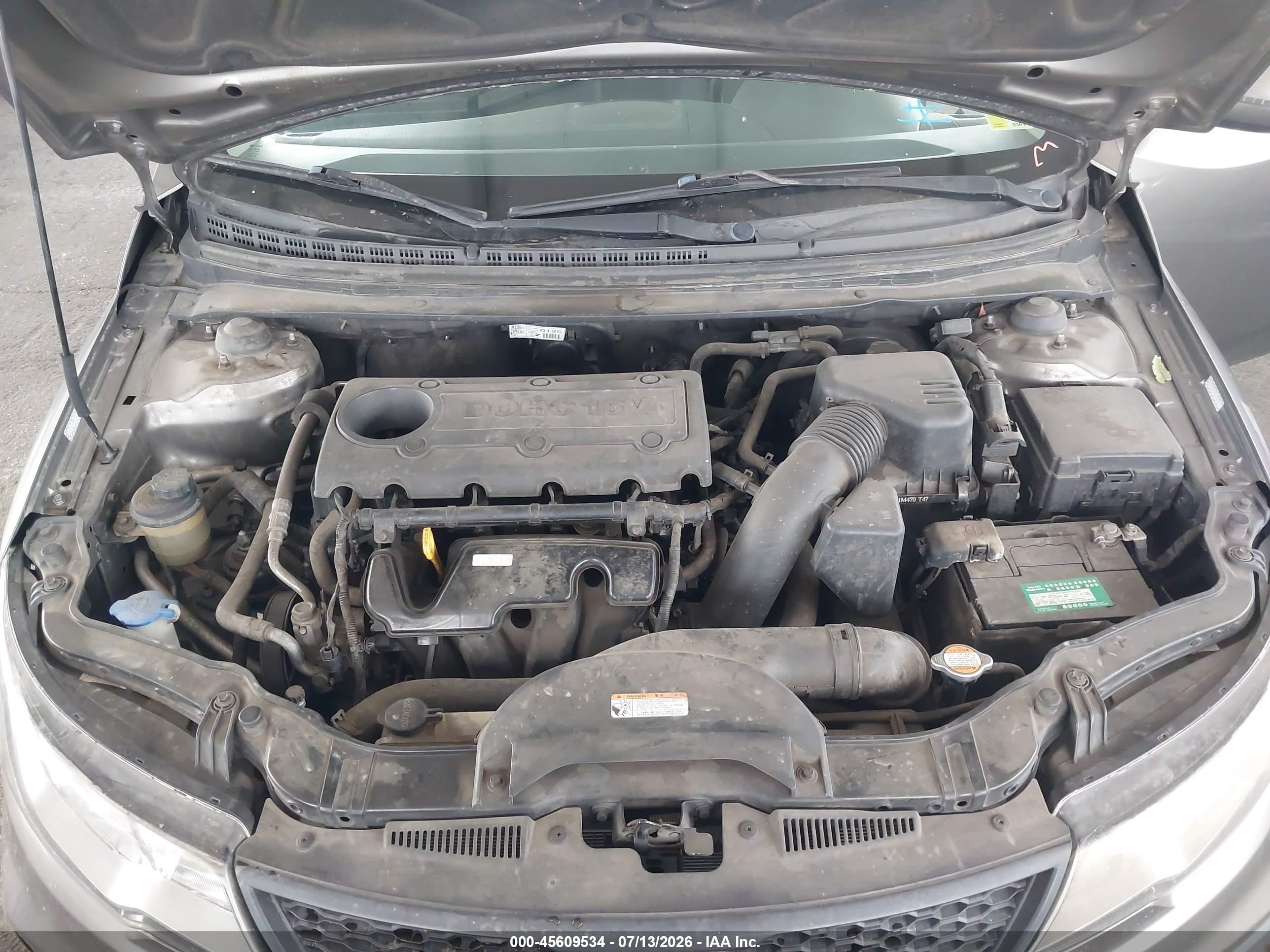 2011 Kia Forte Koup Ex Gray vin: KNAFU6A2XB5441932