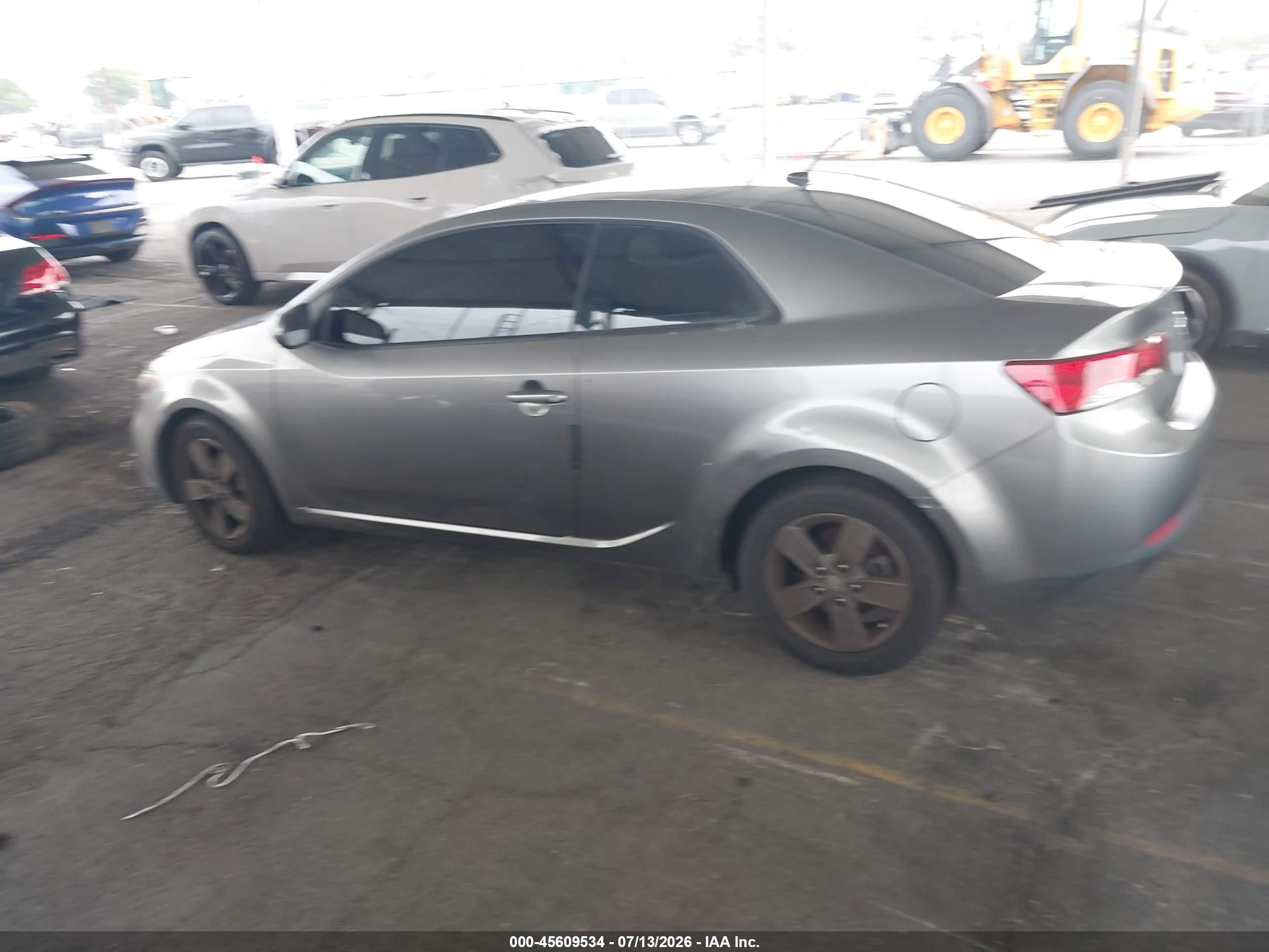 2011 Kia Forte Koup Ex Gray vin: KNAFU6A2XB5441932