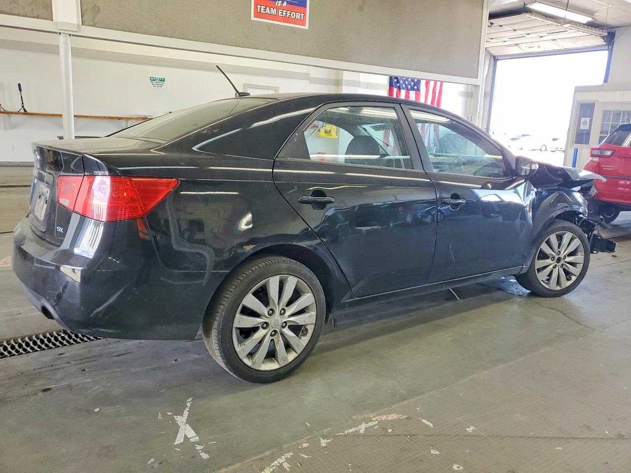 2010 Kia Forte Sx Black vin: KNAFW4A30A5110427