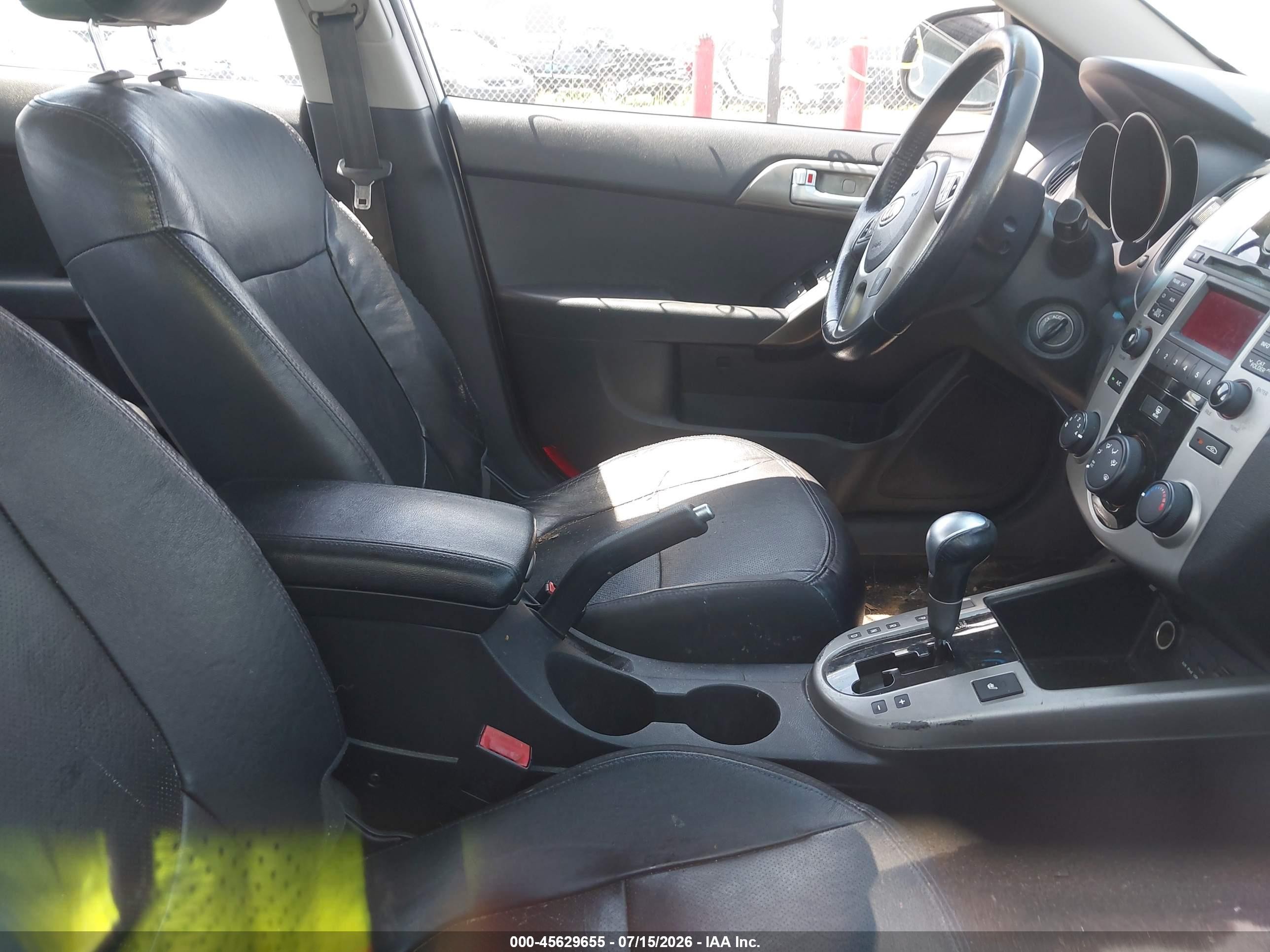 2010 Kia Forte Sx Silver vin: KNAFW4A31A5067572