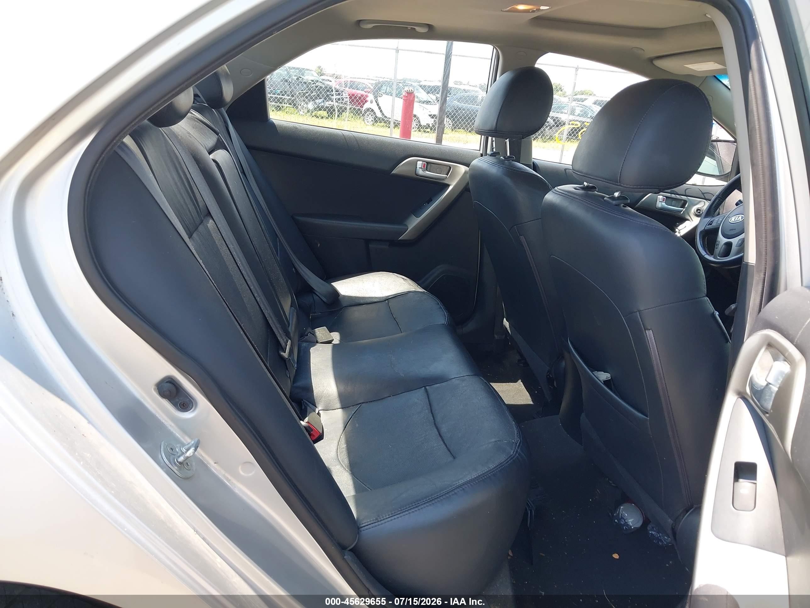 2010 Kia Forte Sx Silver vin: KNAFW4A31A5067572