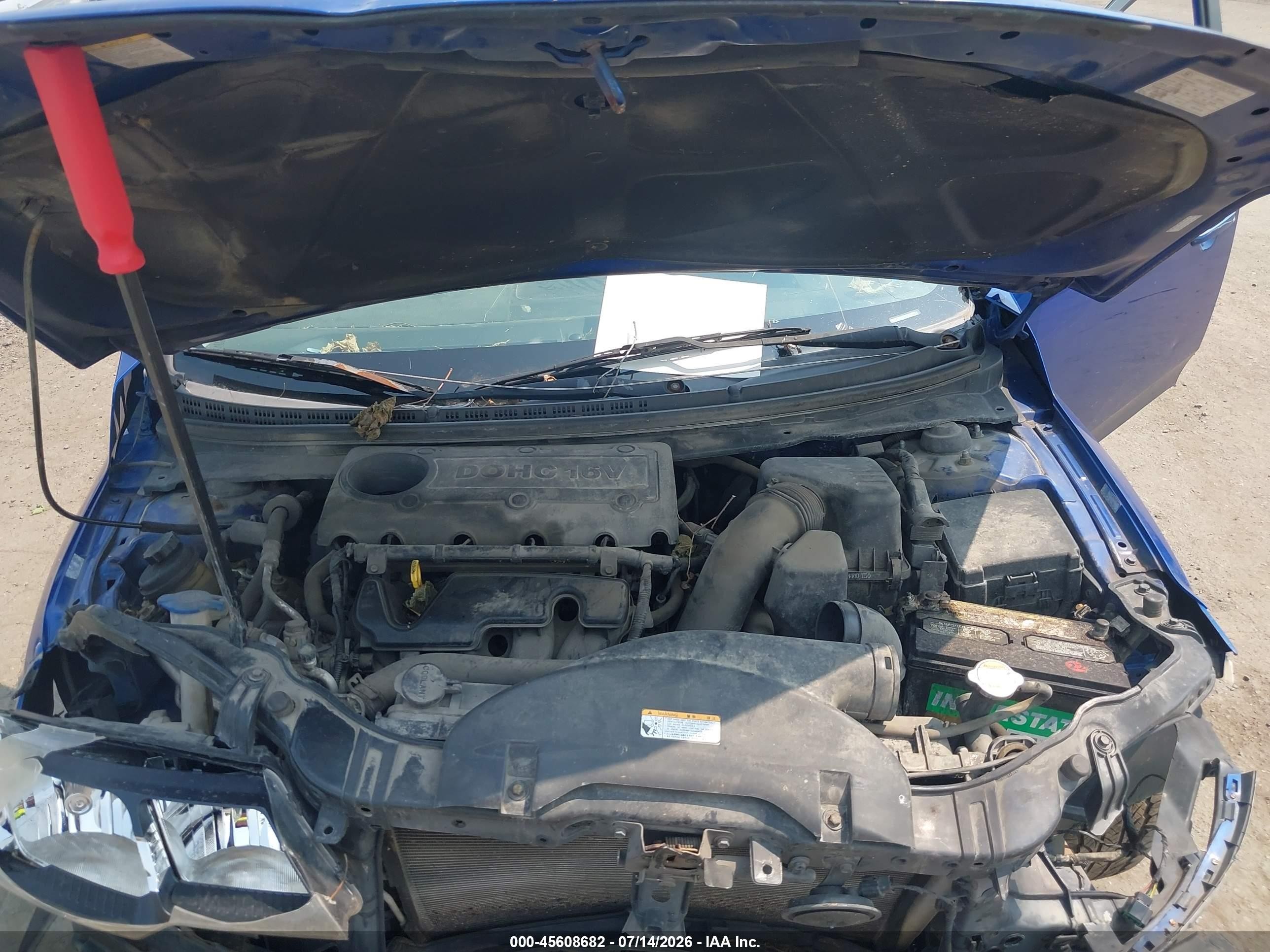 2010 Kia Forte Sx Синий vin: KNAFW4A31A5247263