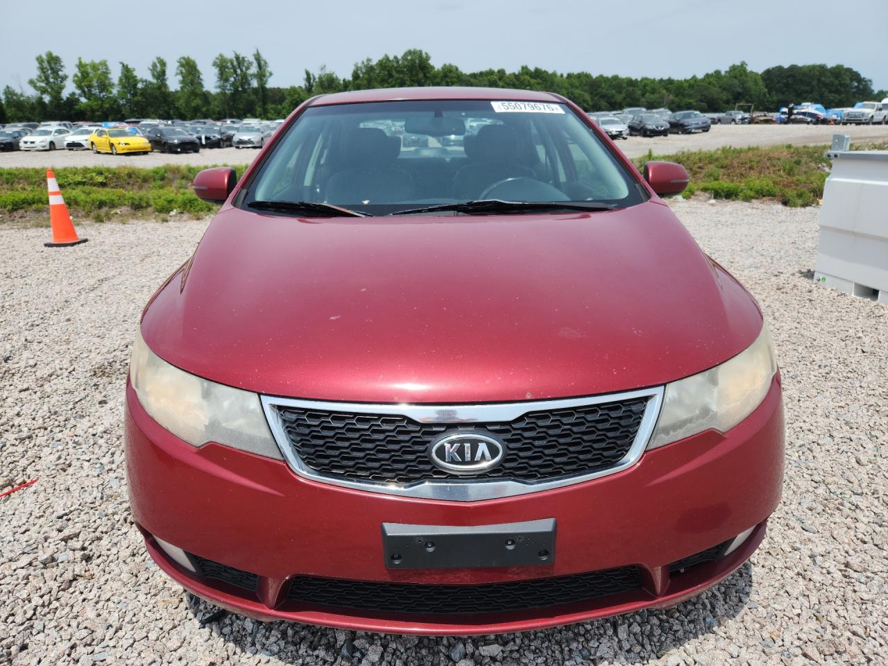 2011 Kia Forte Sx Red vin: KNAFW4A31B5397696