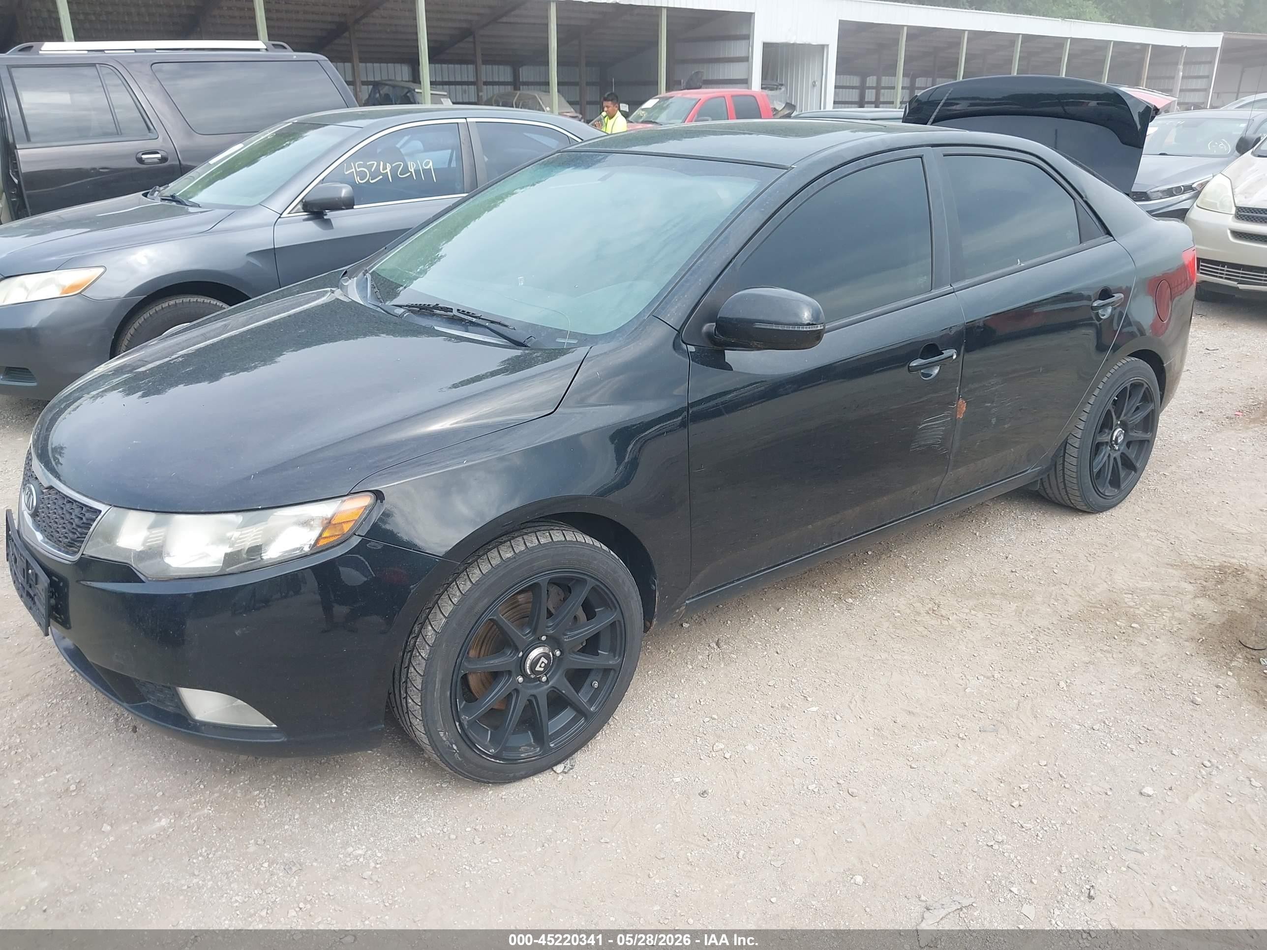 2012 Kia Forte Sx Black vin: KNAFW4A31C5475010