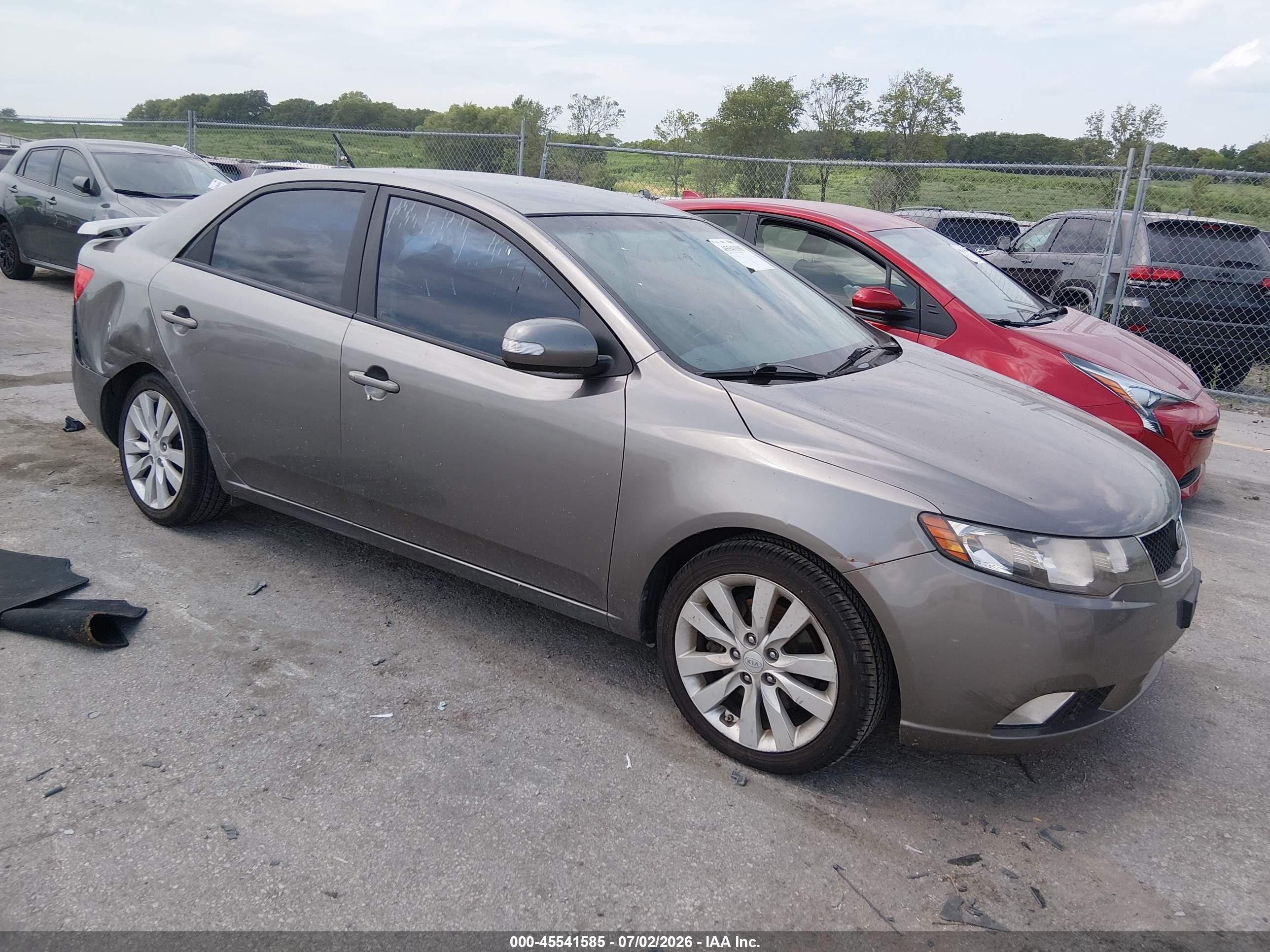 2010 Kia Forte Sx Gold vin: KNAFW4A33A5049140