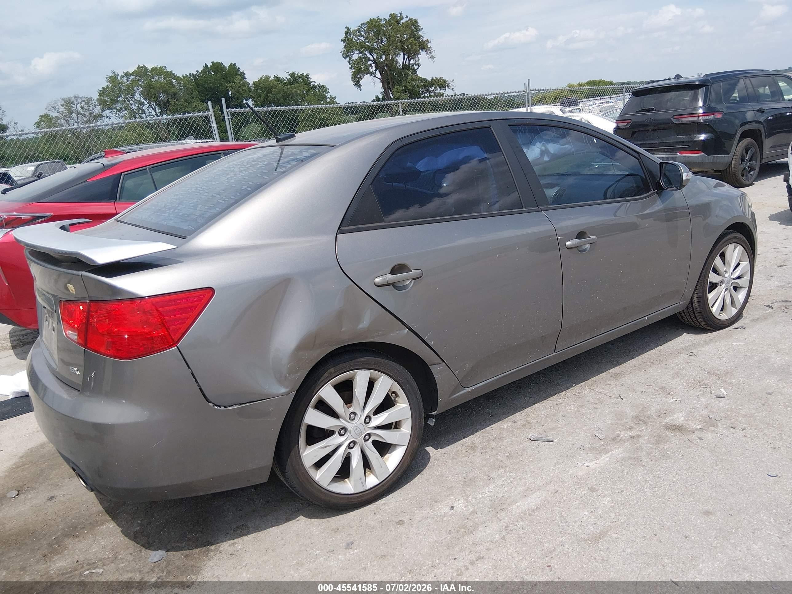 2010 Kia Forte Sx Gold vin: KNAFW4A33A5049140