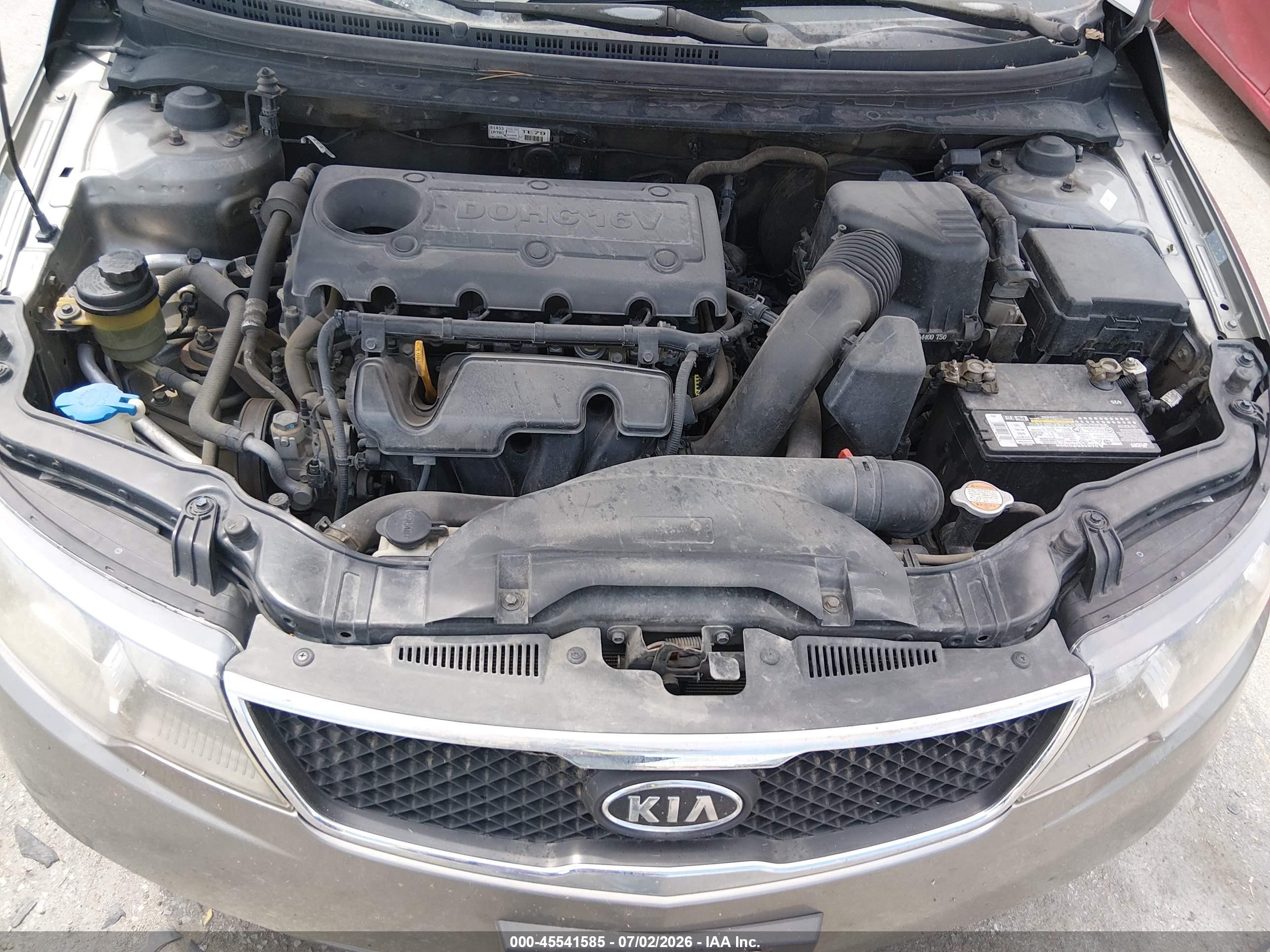 2010 Kia Forte Sx Gold vin: KNAFW4A33A5049140