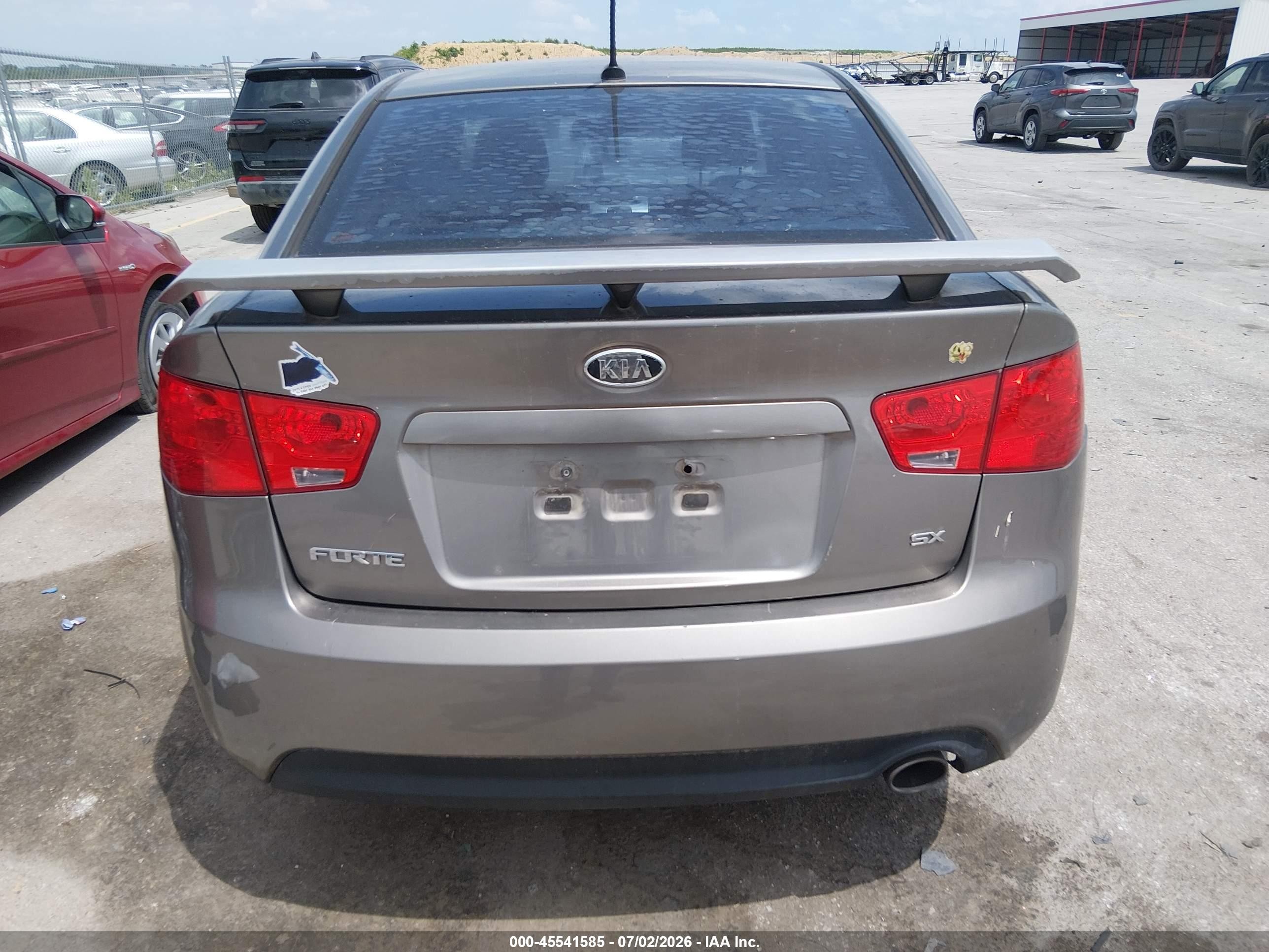 2010 Kia Forte Sx Gold vin: KNAFW4A33A5049140