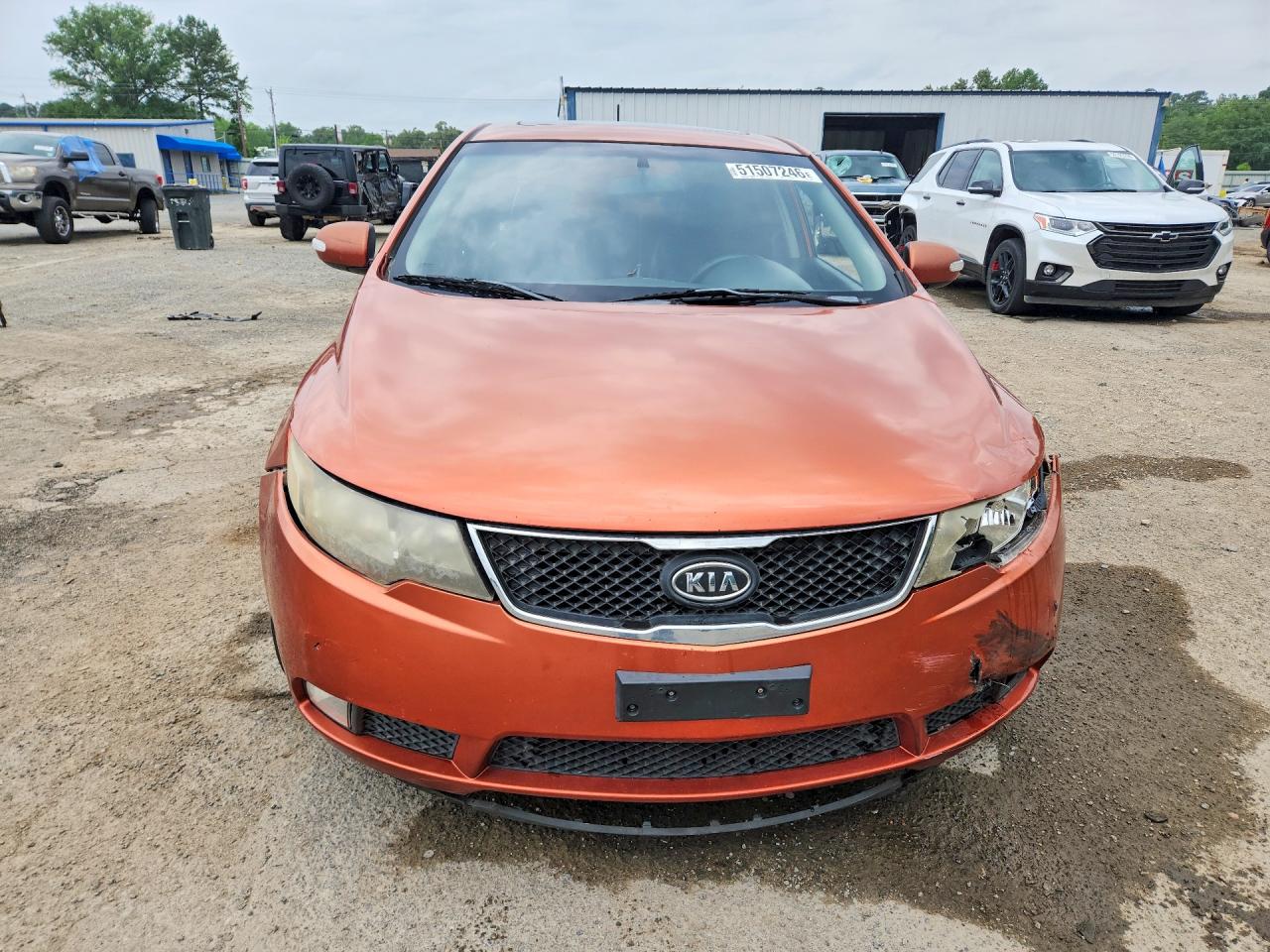 2010 Kia Forte Sx Orange vin: KNAFW4A33A5073602
