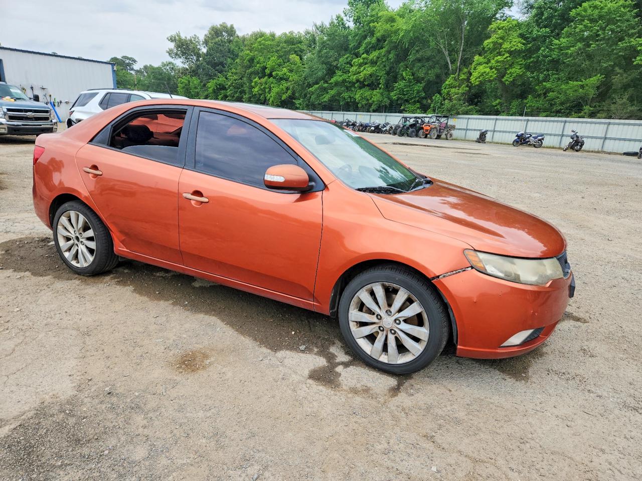 2010 Kia Forte Sx Orange vin: KNAFW4A33A5073602