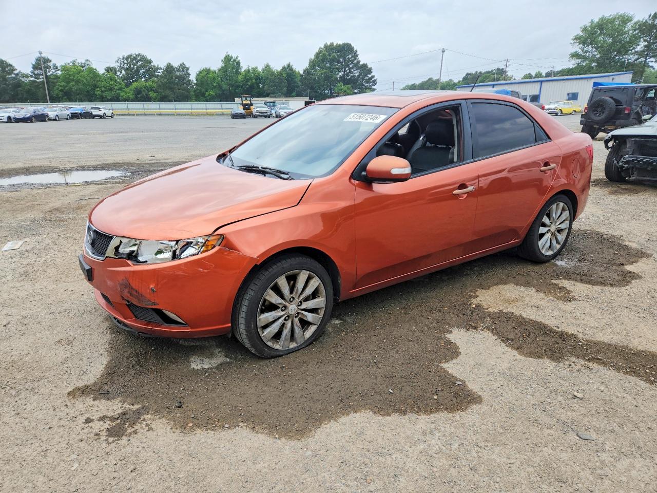 2010 Kia Forte Sx Orange vin: KNAFW4A33A5073602