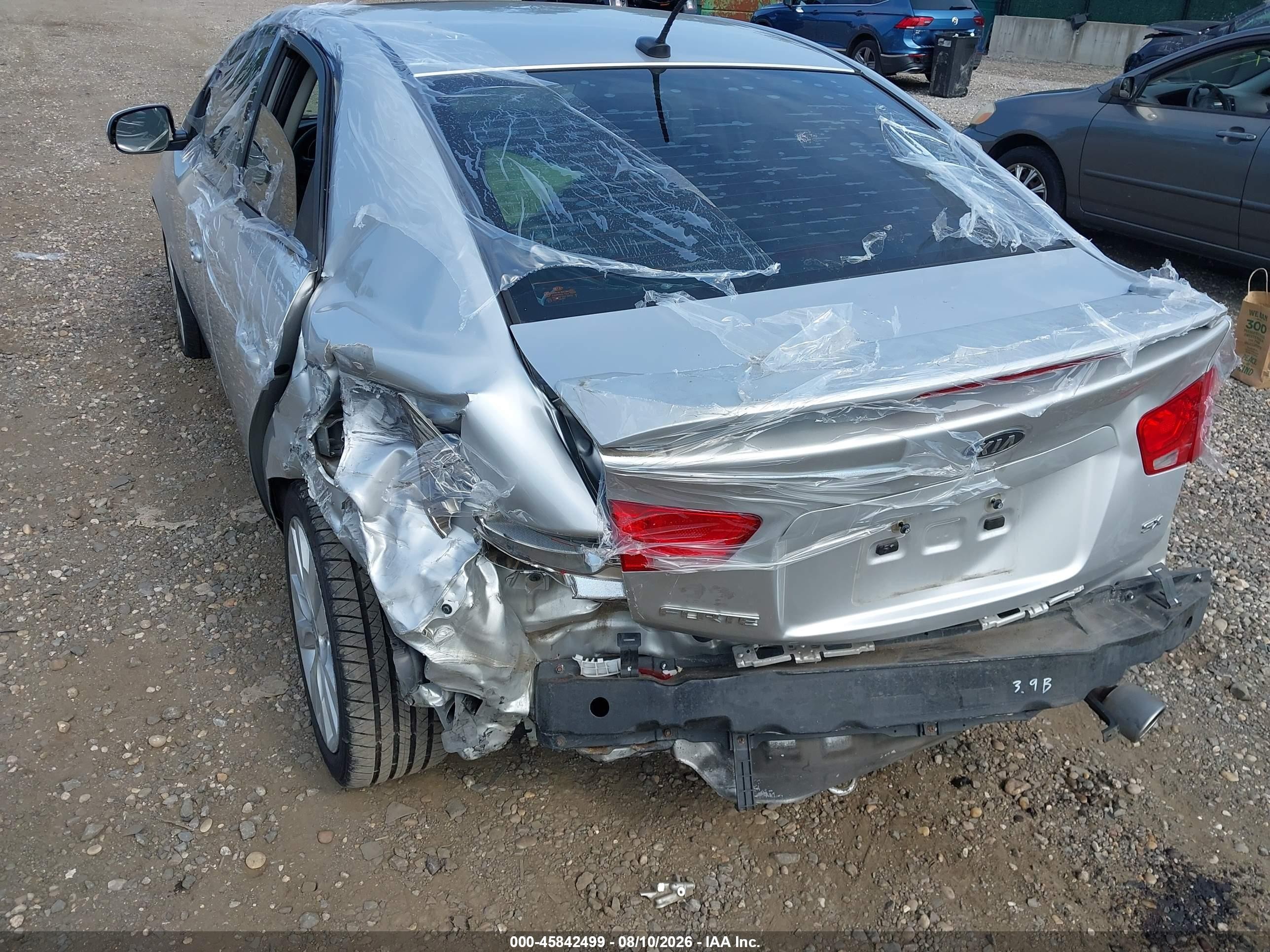 2011 Kia Forte Sx Silver vin: KNAFW4A33B5421870