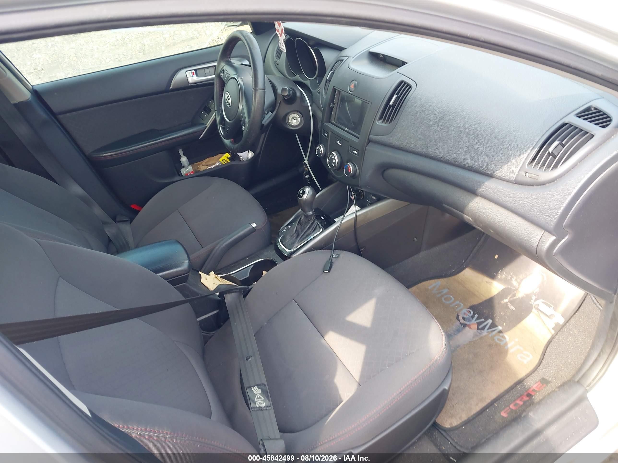 2011 Kia Forte Sx Silver vin: KNAFW4A33B5421870