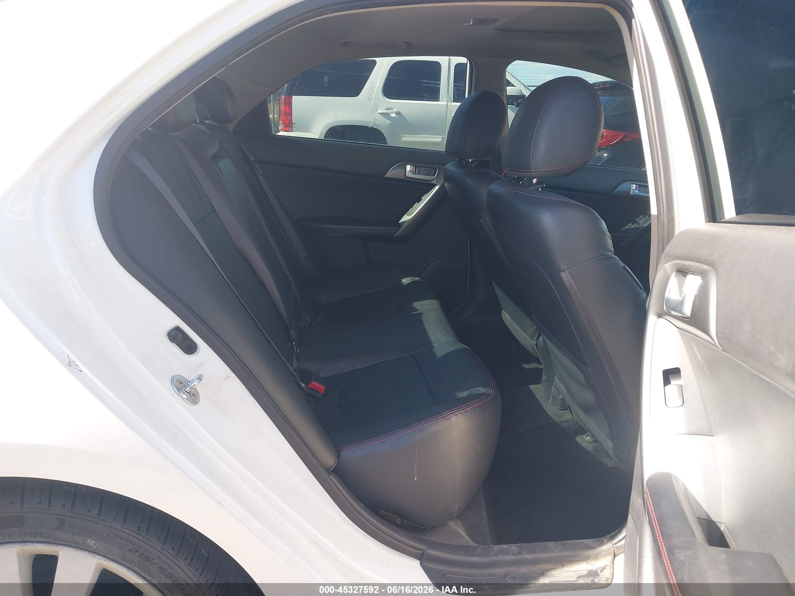 2012 Kia Forte Sx Белый vin: KNAFW4A35C5592573