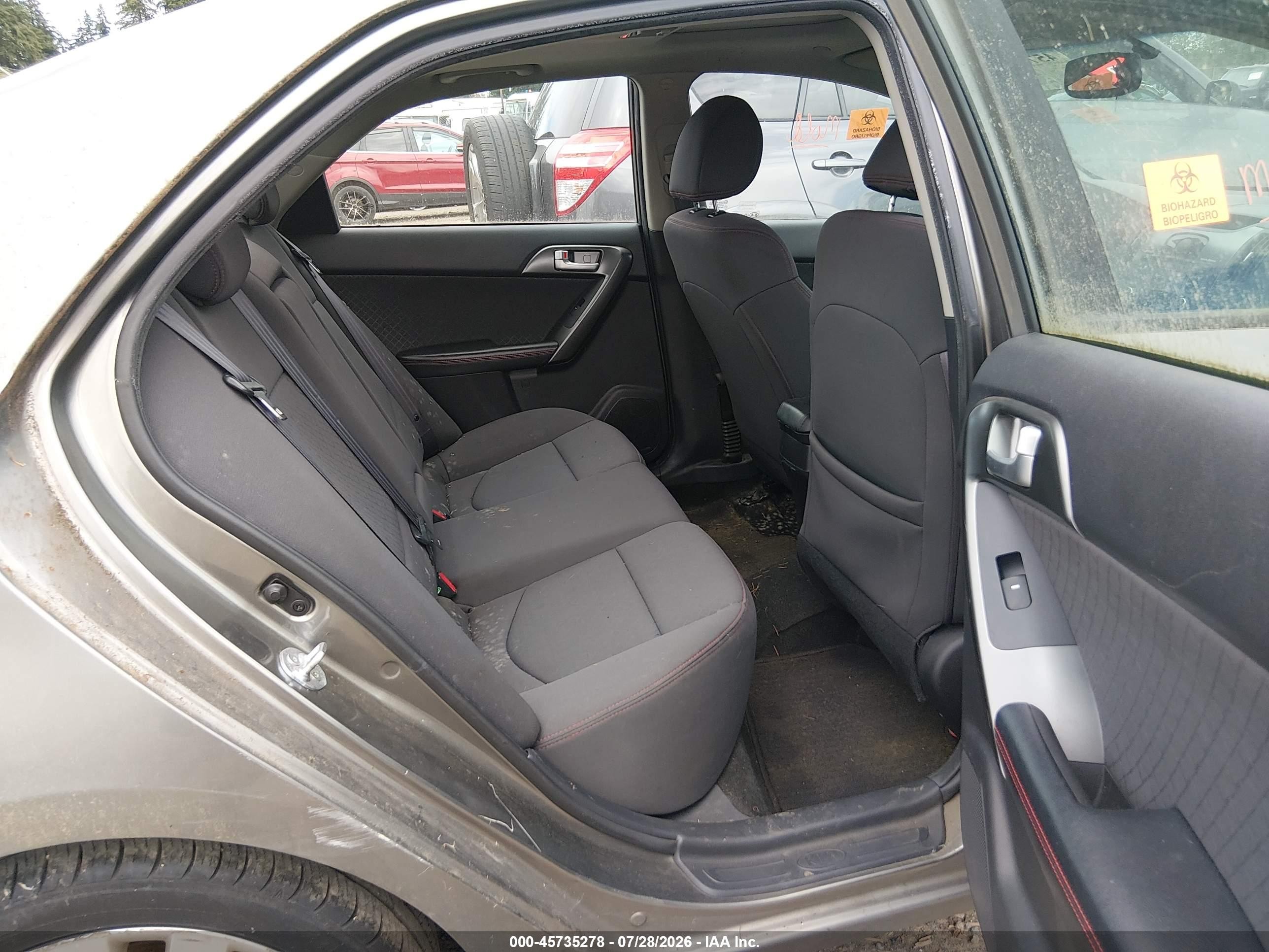 2012 Kia Forte Sx Gray vin: KNAFW4A35C5604057