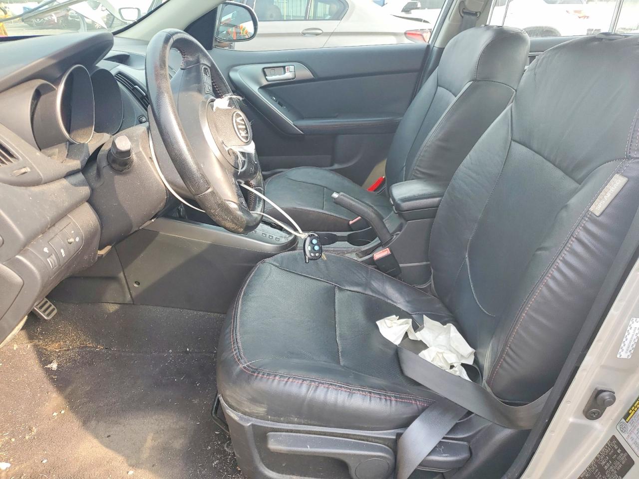 2010 Kia Forte Sx Silver vin: KNAFW4A36A5283059
