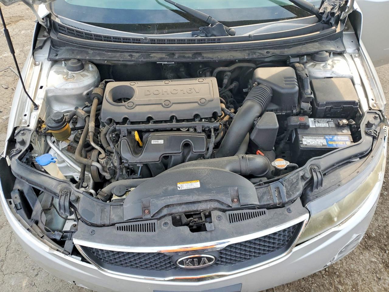 2010 Kia Forte Sx Silver vin: KNAFW4A36A5283059