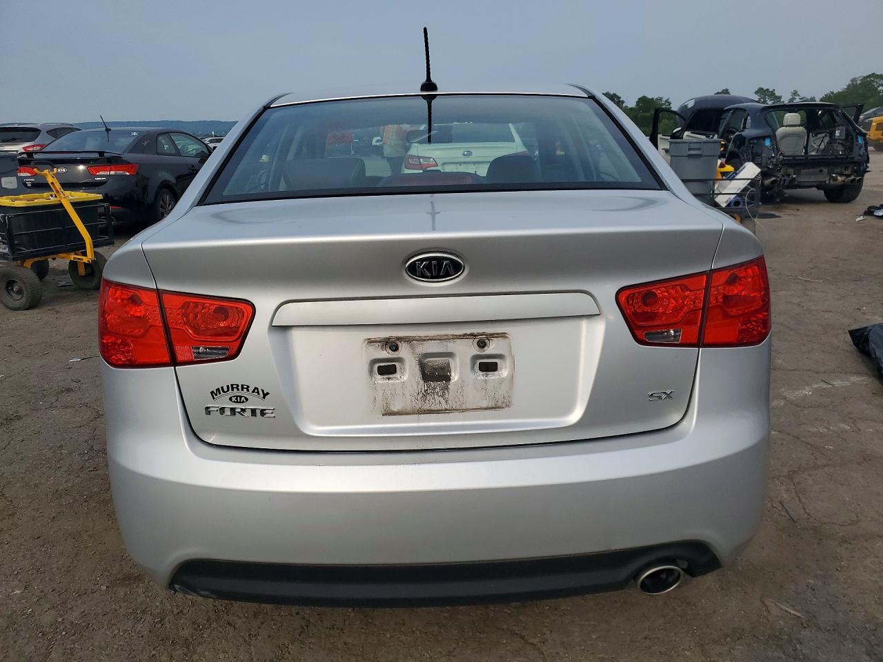 2010 Kia Forte Sx Silver vin: KNAFW4A36A5283059
