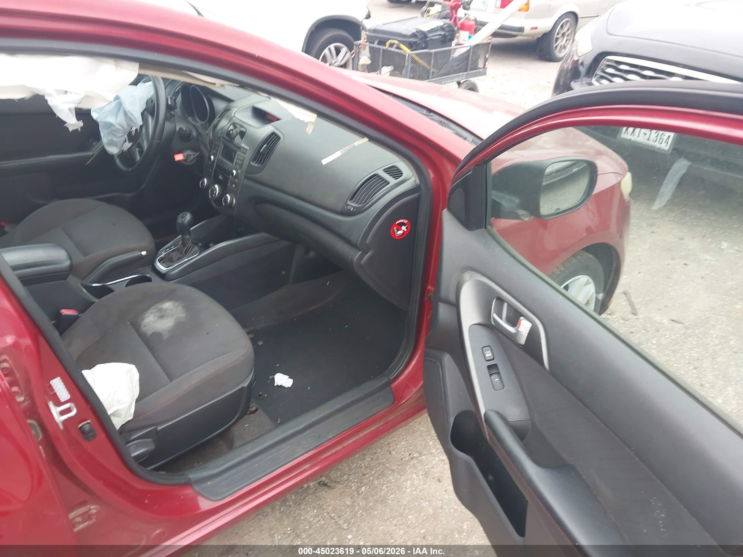 2011 Kia Forte Sx Красный vin: KNAFW4A36B5317308