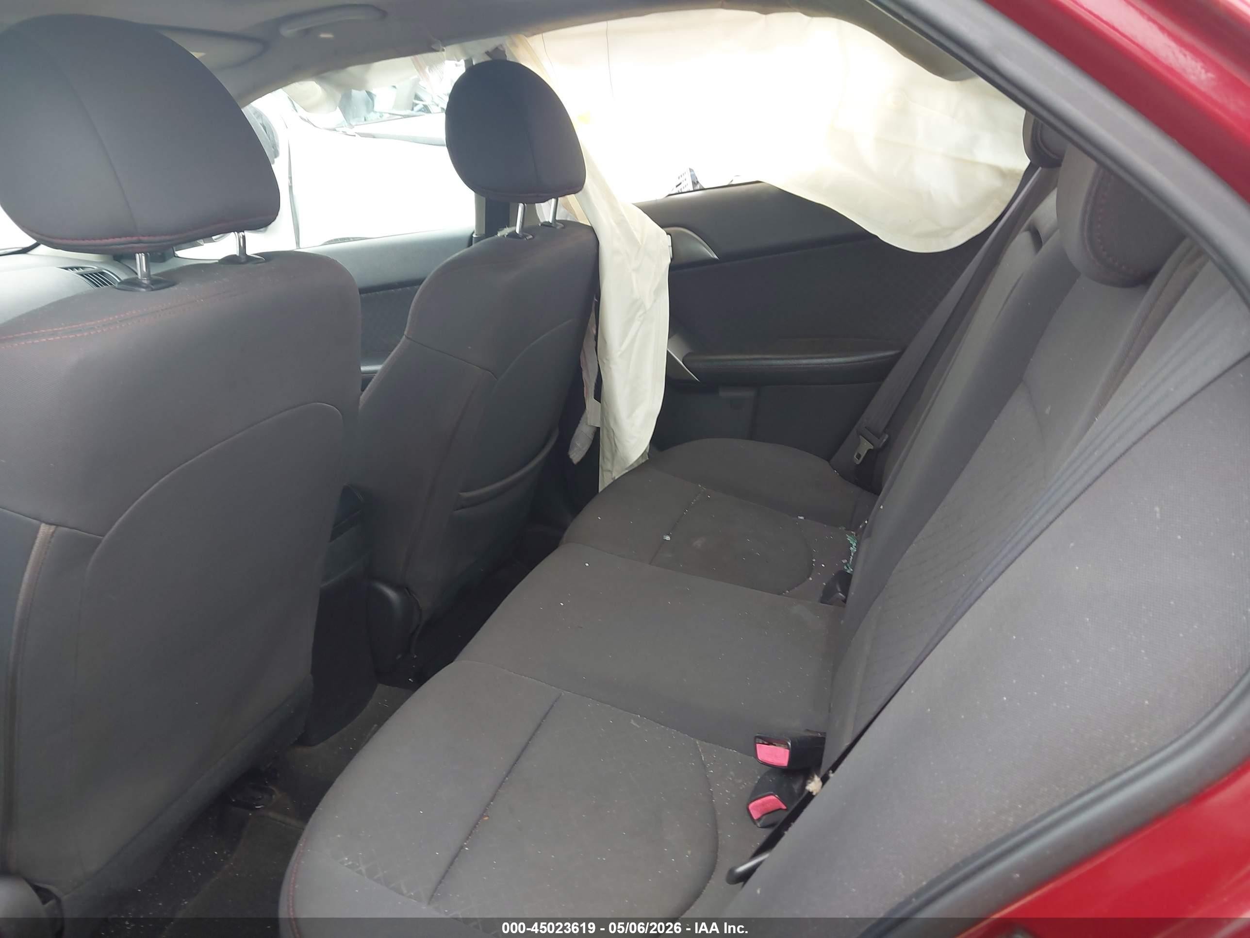 2011 Kia Forte Sx Красный vin: KNAFW4A36B5317308