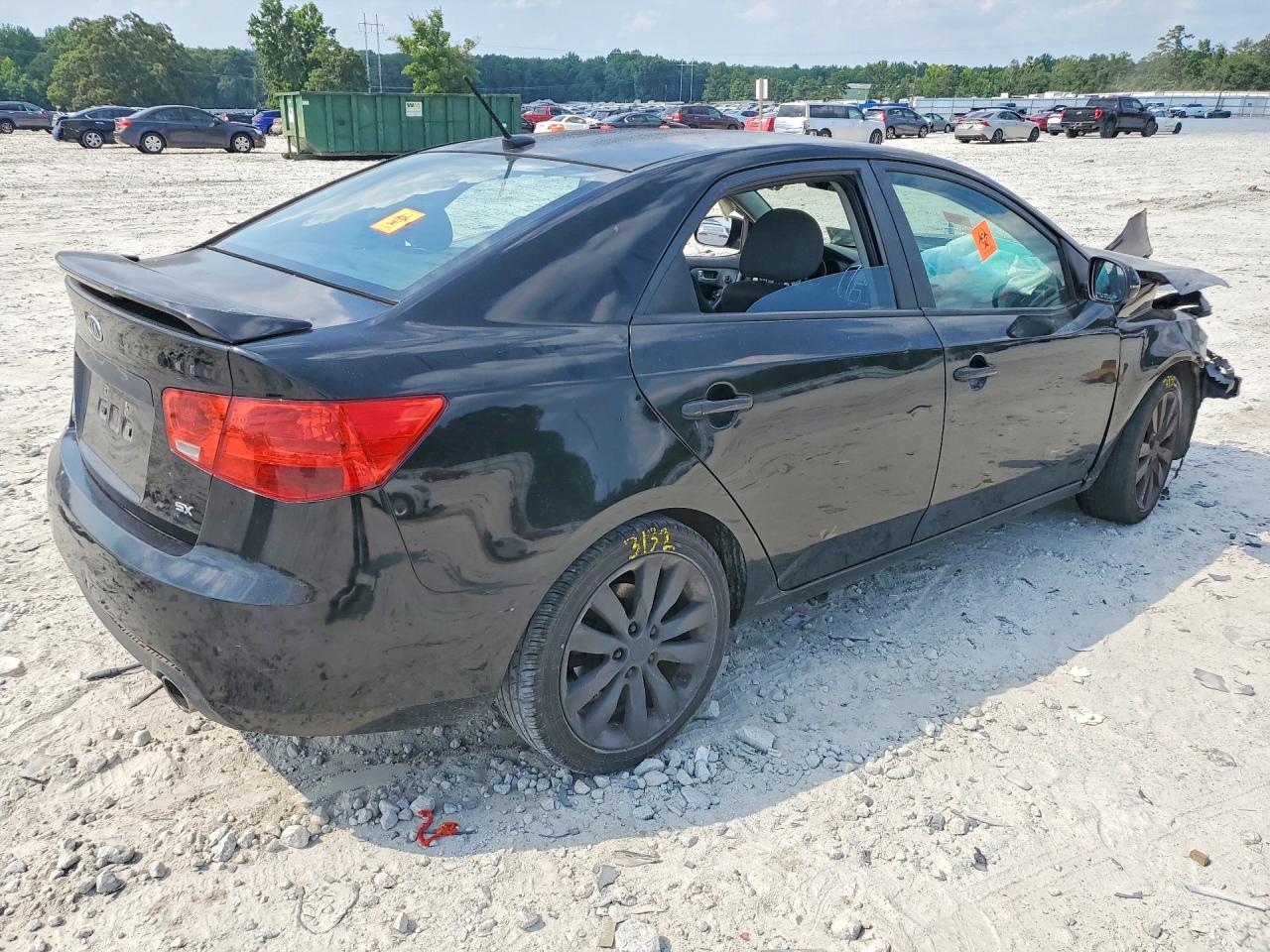 2011 Kia Forte Sx Black vin: KNAFW4A36B5354052