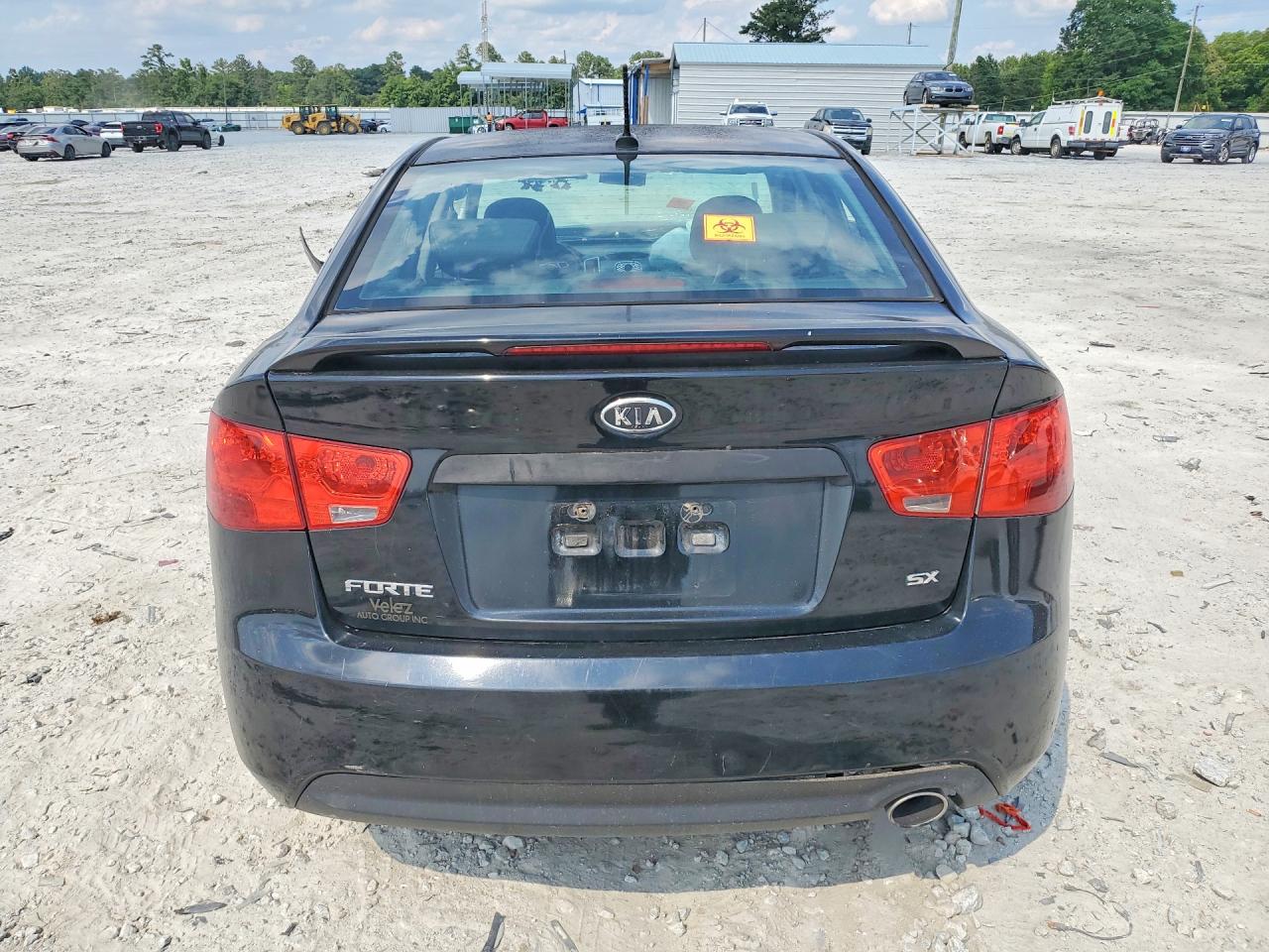 2011 Kia Forte Sx Black vin: KNAFW4A36B5354052