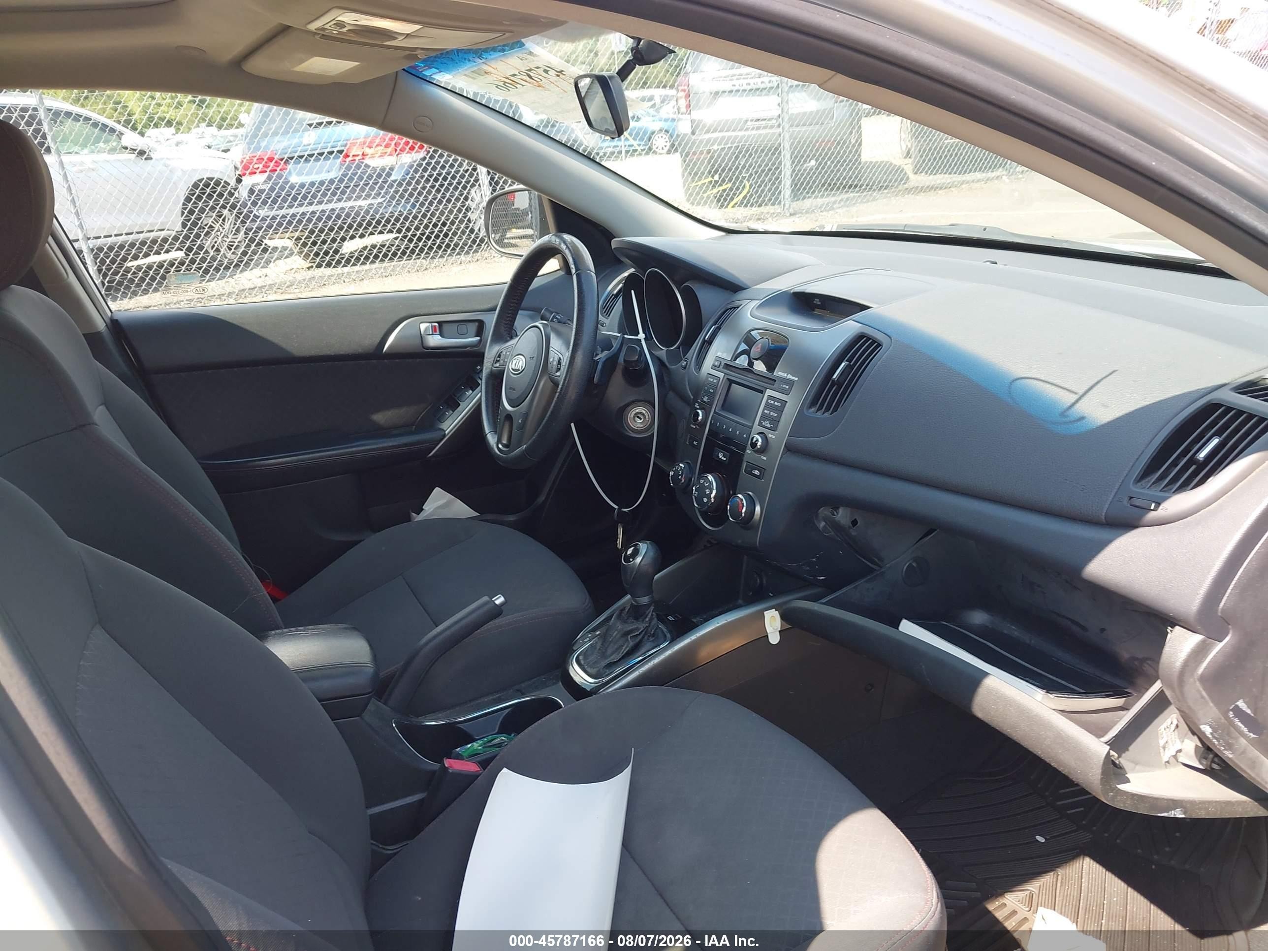 2011 Kia Forte Sx Silver vin: KNAFW4A36B5374818