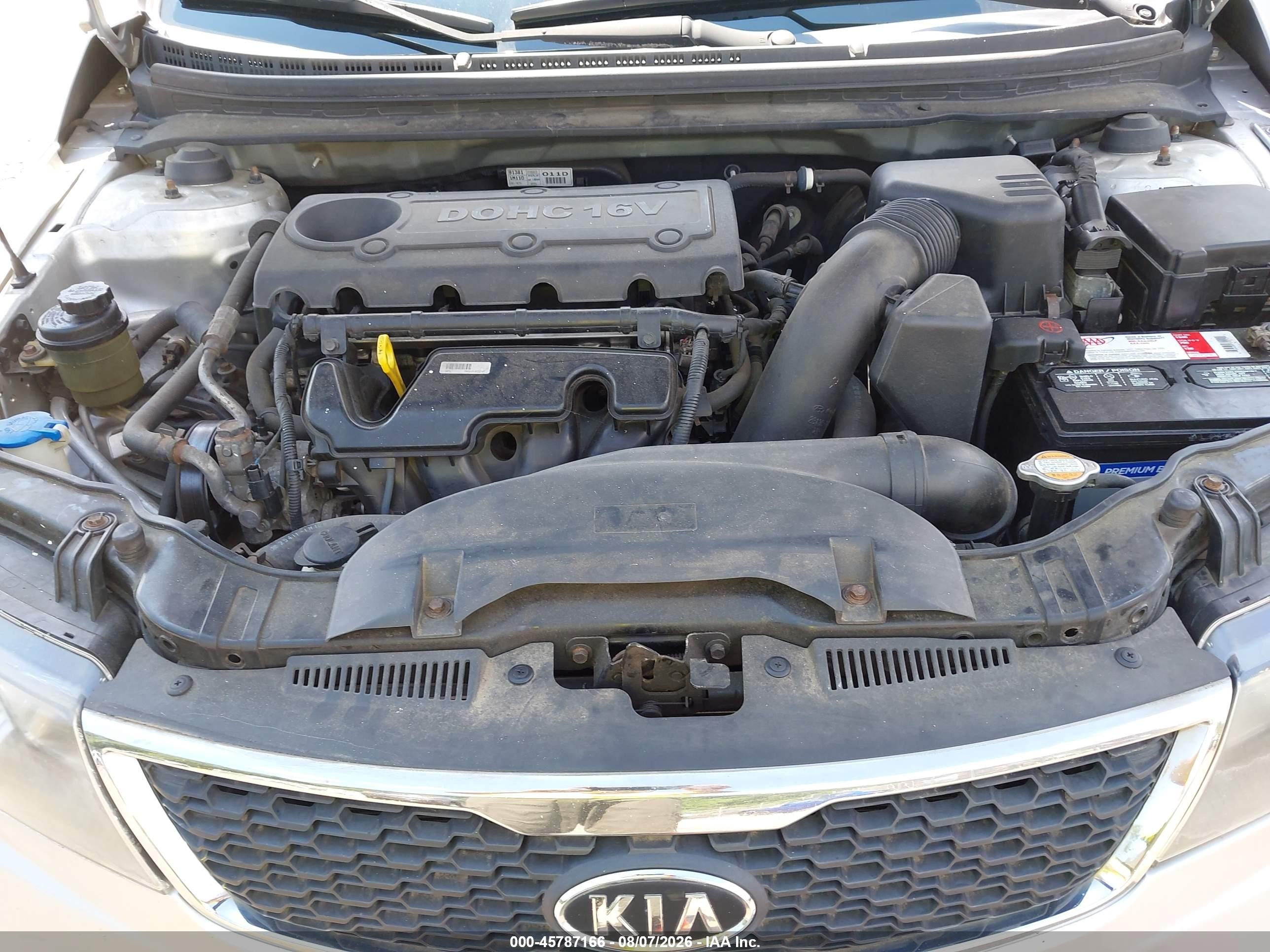 2011 Kia Forte Sx Silver vin: KNAFW4A36B5374818
