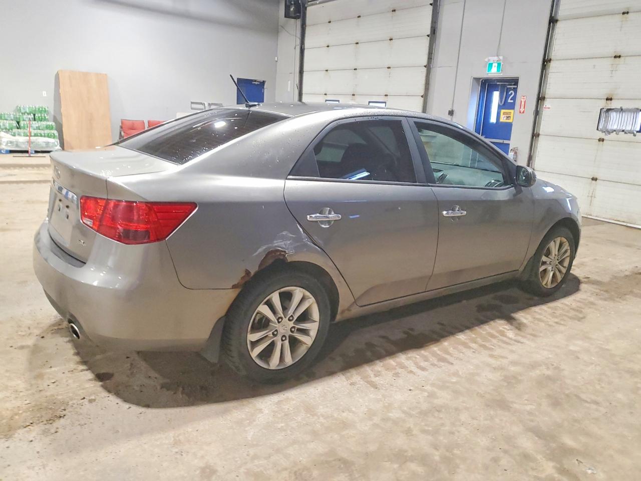 2011 Kia Forte Sx Gray vin: KNAFW4A36B5384524