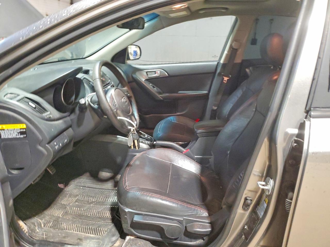 2011 Kia Forte Sx Gray vin: KNAFW4A36B5384524