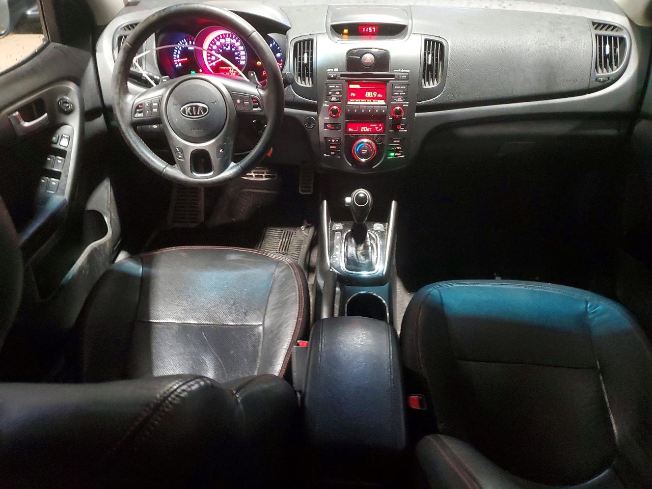 2011 Kia Forte Sx Gray vin: KNAFW4A36B5384524