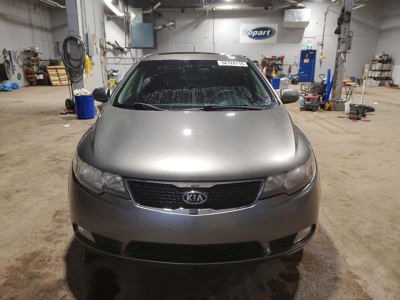 2011 Kia Forte Sx Gray vin: KNAFW4A36B5384524