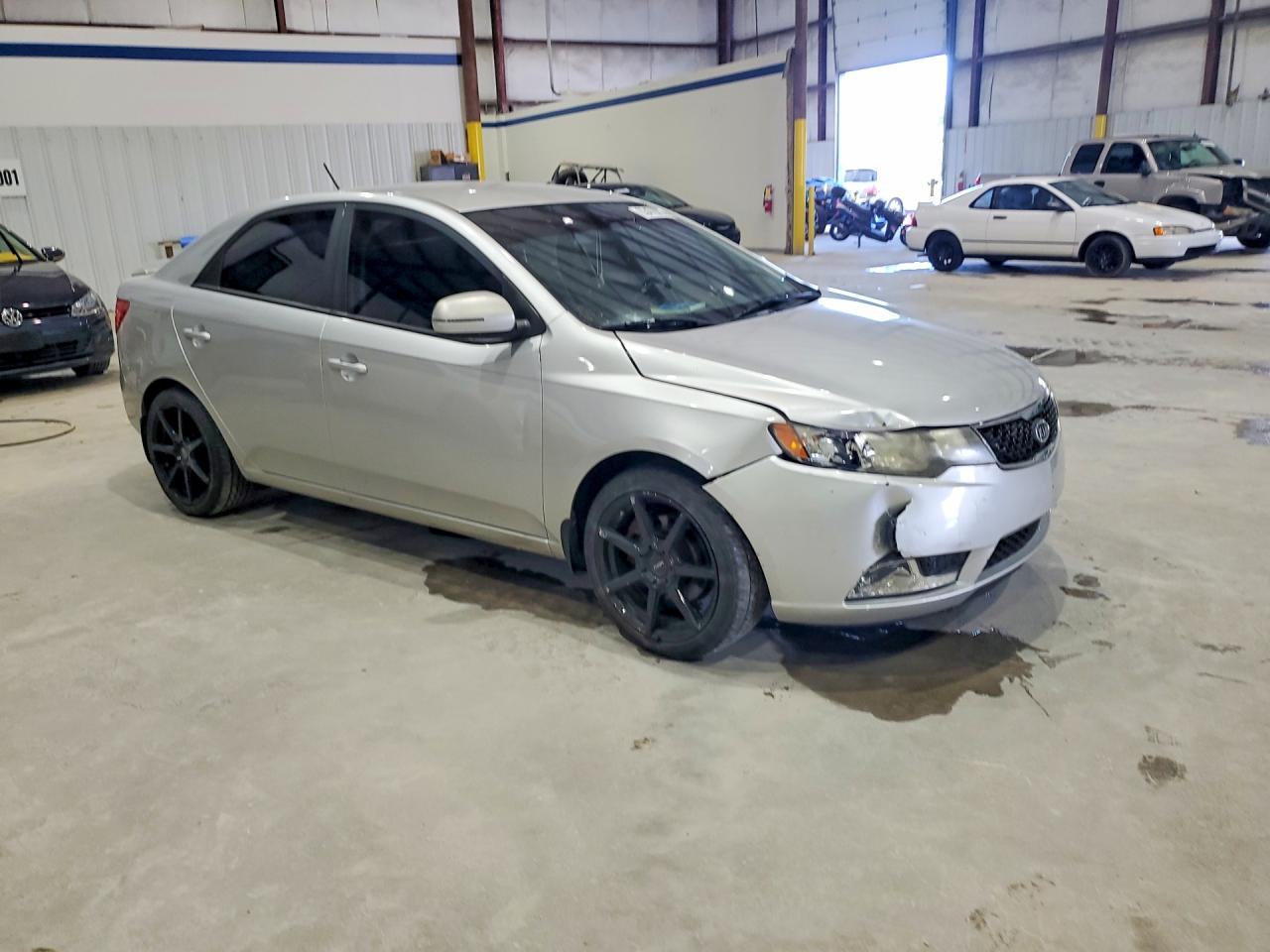 2013 Kia Forte Sx Silver vin: KNAFW4A36D5670327