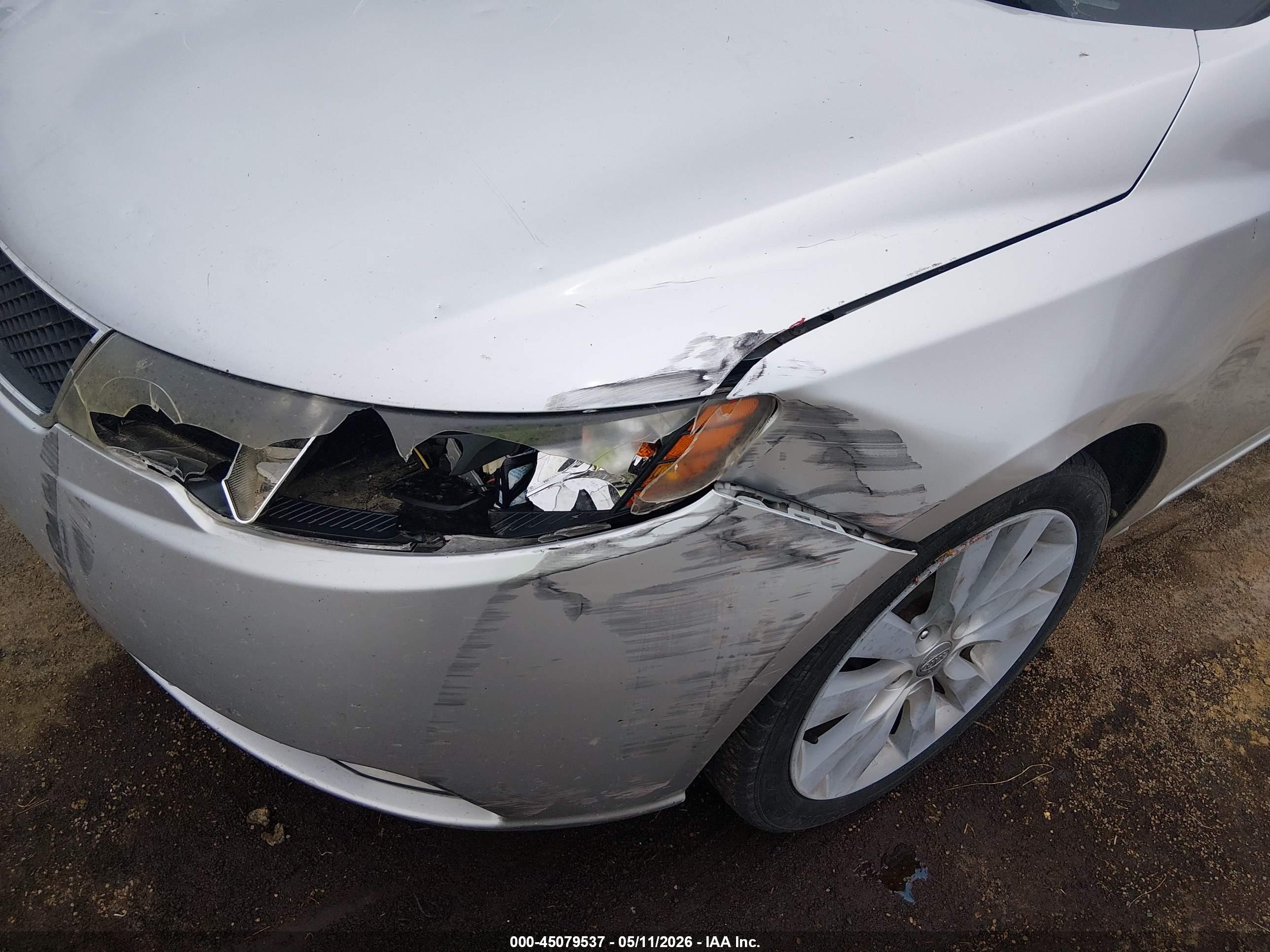 2010 Kia Forte Sx Silver vin: KNAFW4A37A5312293
