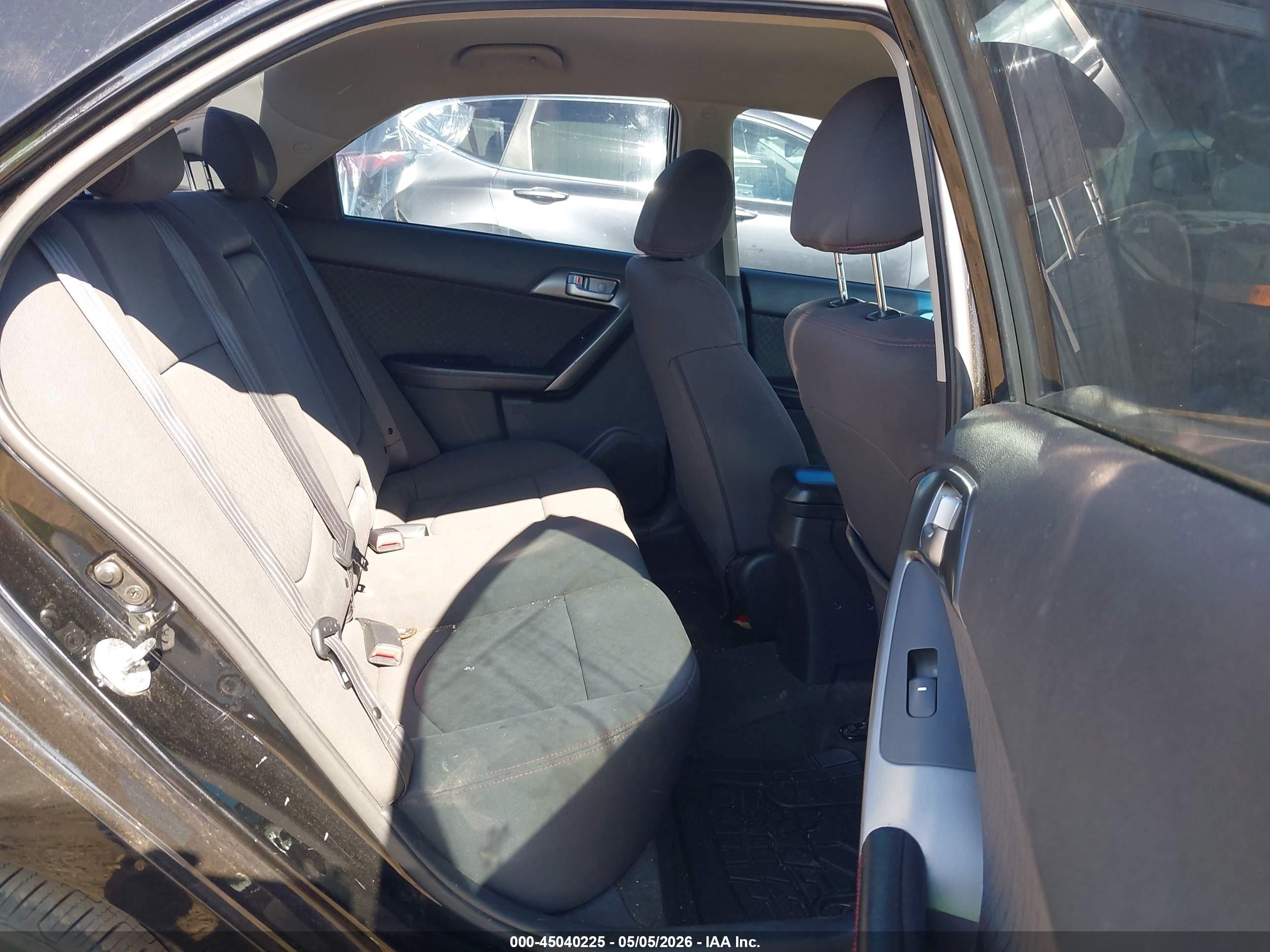 2012 Kia Forte Sx Черный vin: KNAFW4A37C5580635