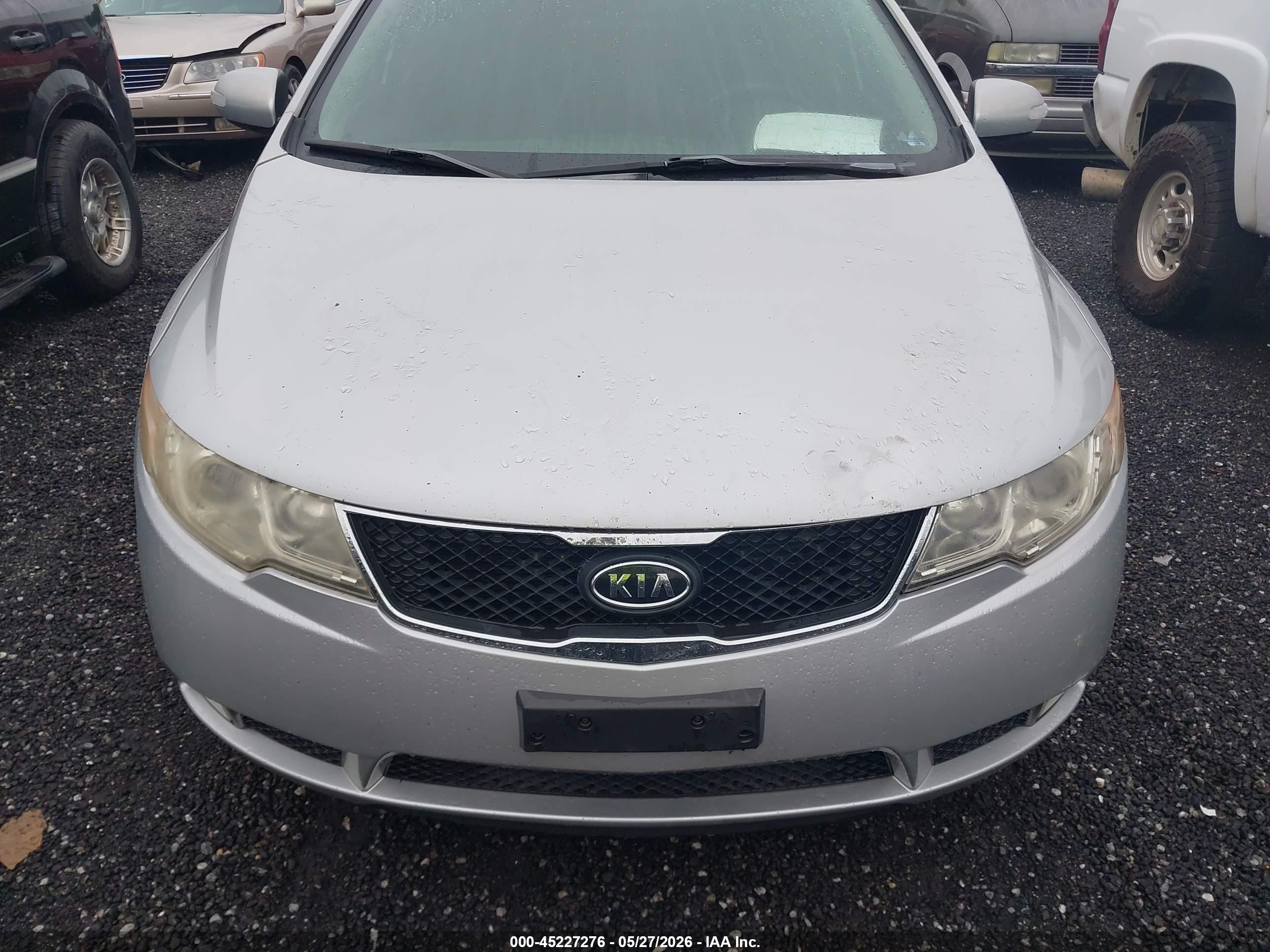 2010 Kia Forte Sx Silver vin: KNAFW4A38A5048839