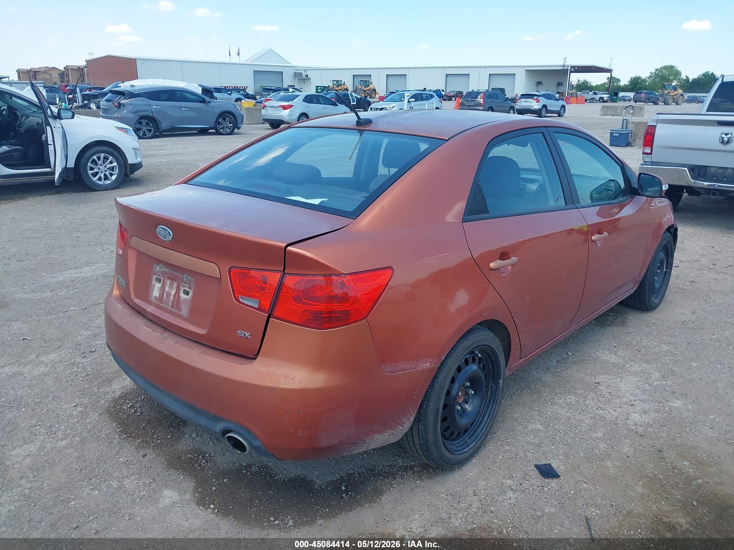 2010 Kia Forte Sx Оранжевый vin: KNAFW4A38A5140386