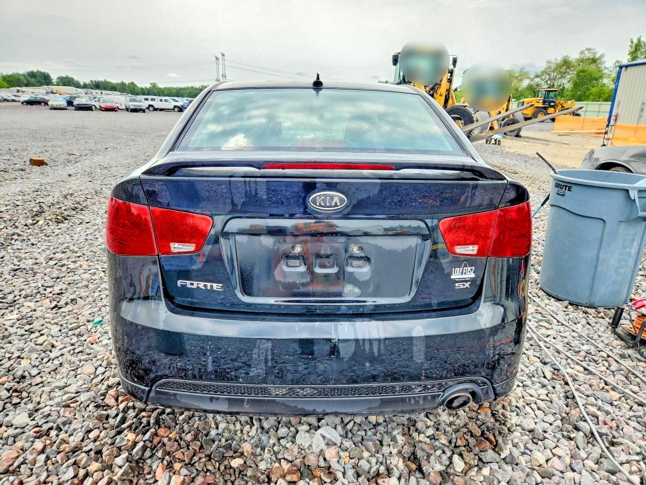 2012 Kia Forte Sx Black vin: KNAFW4A38C5497439