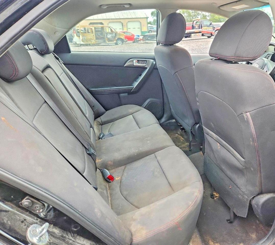 2012 Kia Forte Sx Black vin: KNAFW4A38C5497439