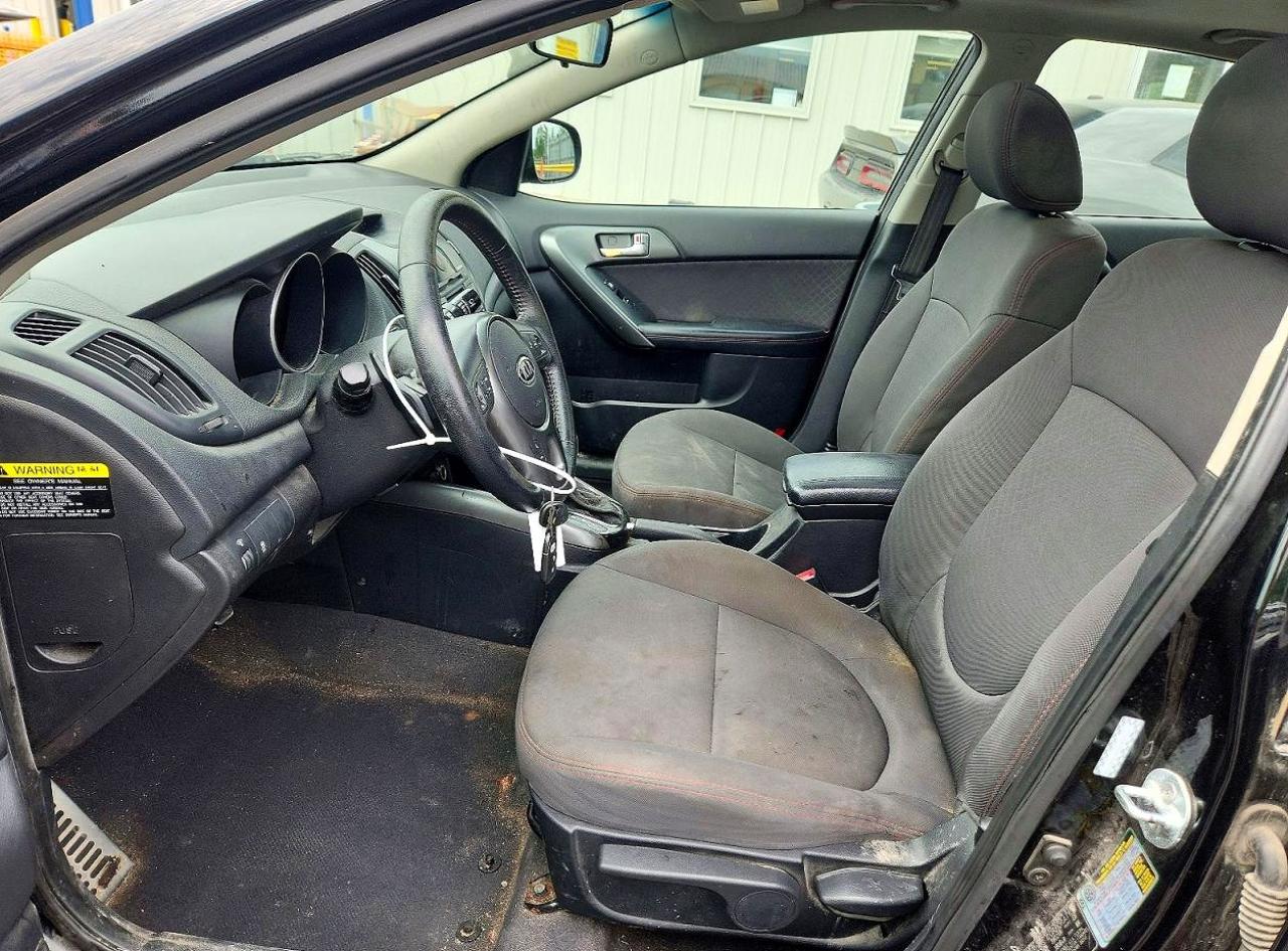 2012 Kia Forte Sx Black vin: KNAFW4A38C5497439