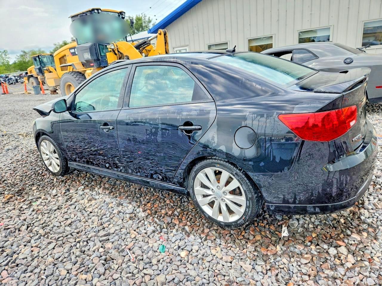 2012 Kia Forte Sx Black vin: KNAFW4A38C5497439