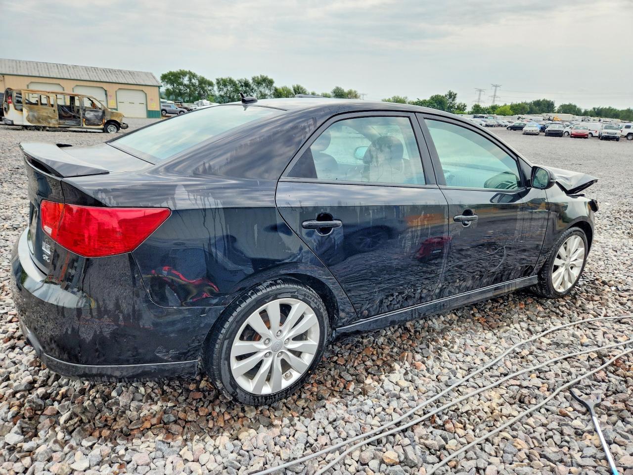 2012 Kia Forte Sx Black vin: KNAFW4A38C5497439