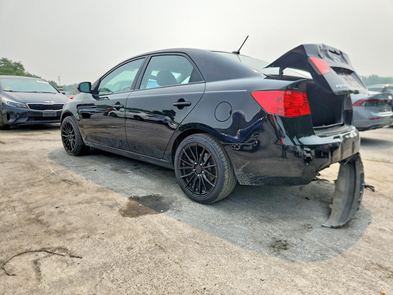 2013 Kia Forte Sx Black vin: KNAFW4A38D5657689