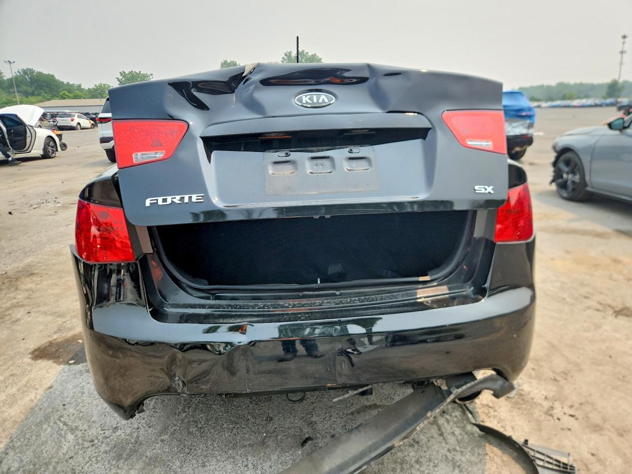 2013 Kia Forte Sx Black vin: KNAFW4A38D5657689