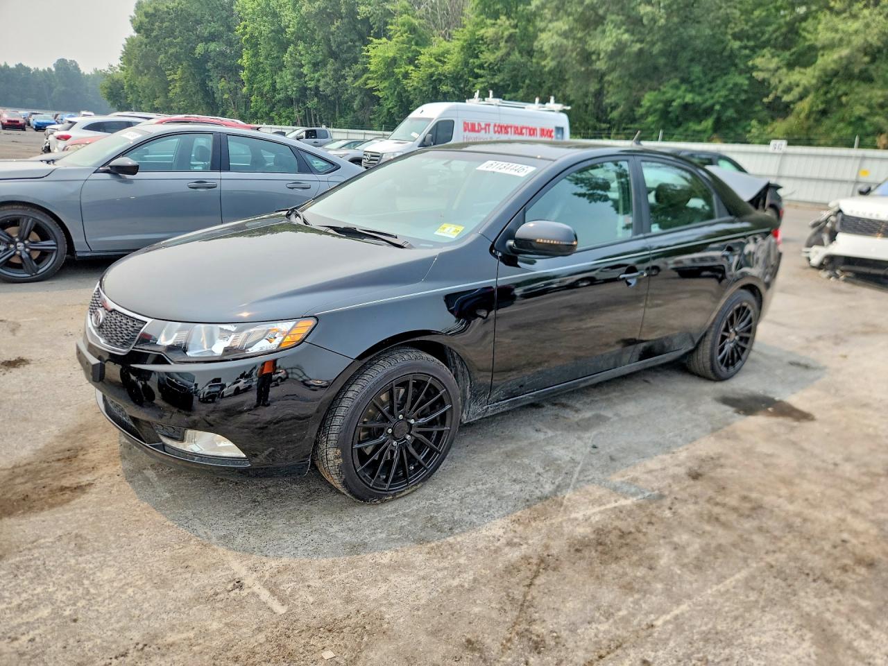 2013 Kia Forte Sx Black vin: KNAFW4A38D5657689
