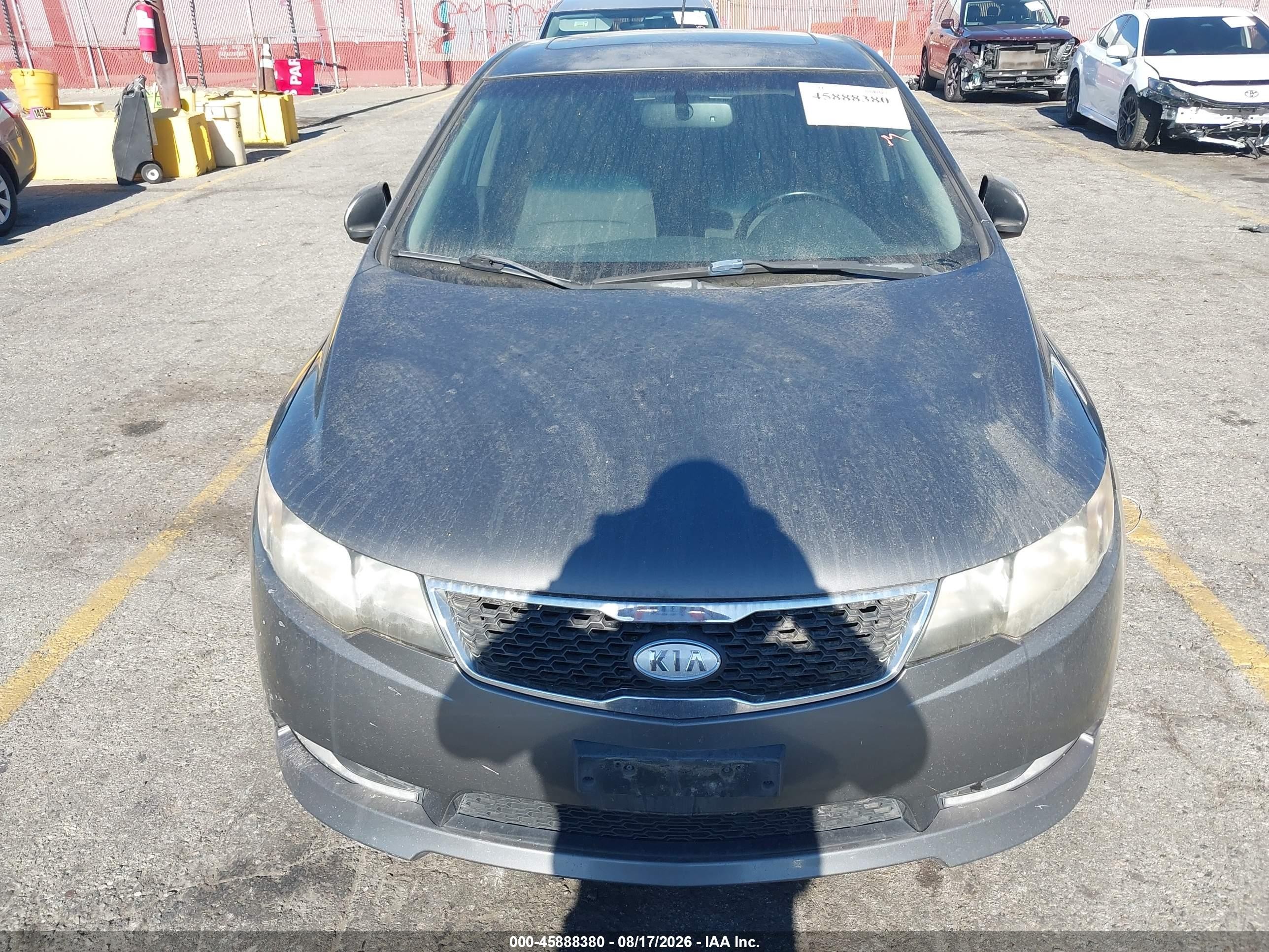 2013 Kia Forte Sx Gray vin: KNAFW4A39D5724333