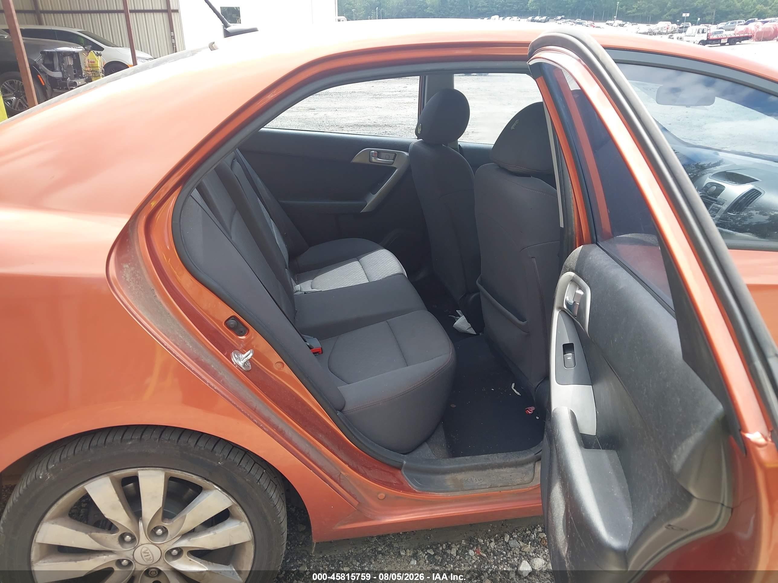 2010 Kia Forte Sx Оранжевый vin: KNAFW4A3XA5047885
