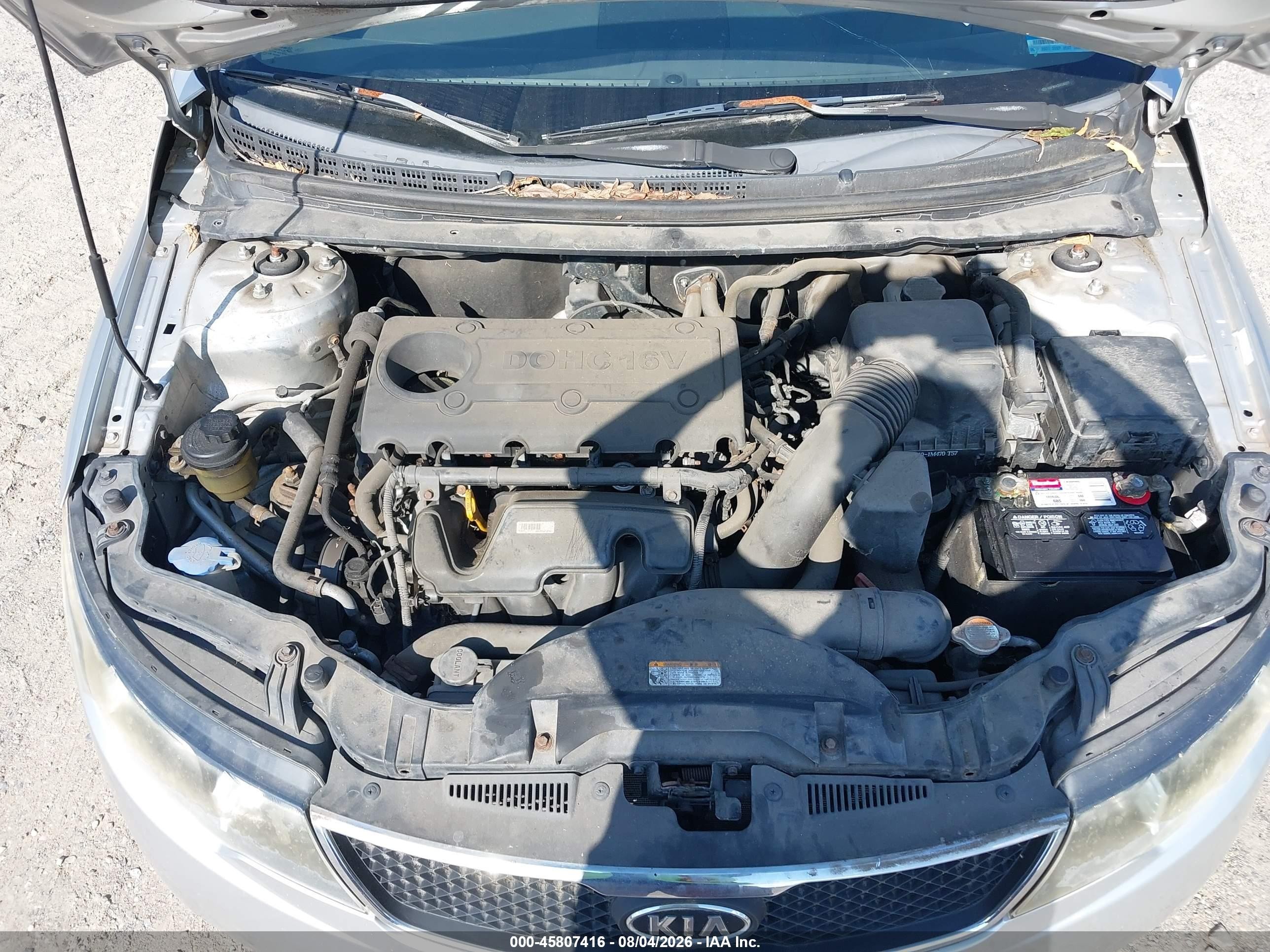 2010 Kia Forte Sx Silver vin: KNAFW4A3XA5140177